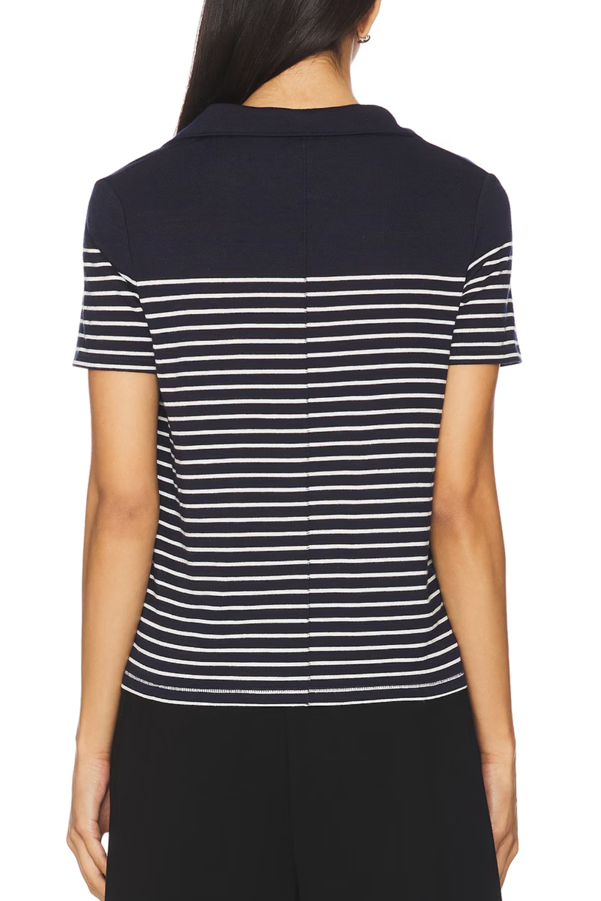 The Knit Stripe Polo