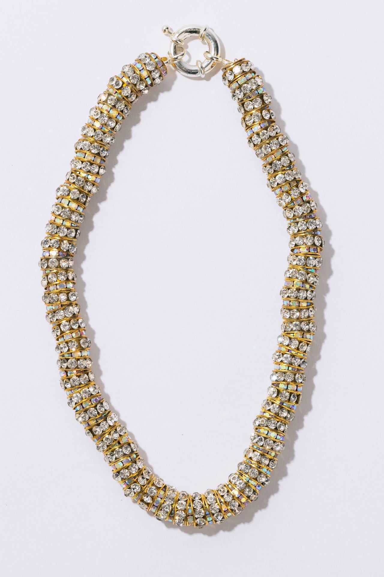 Fat Golden Diamond Necklace