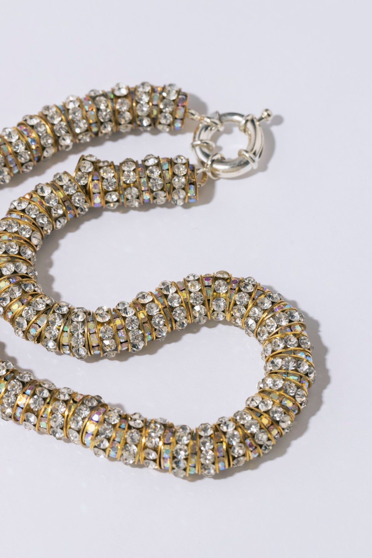 Fat Golden Diamond Necklace