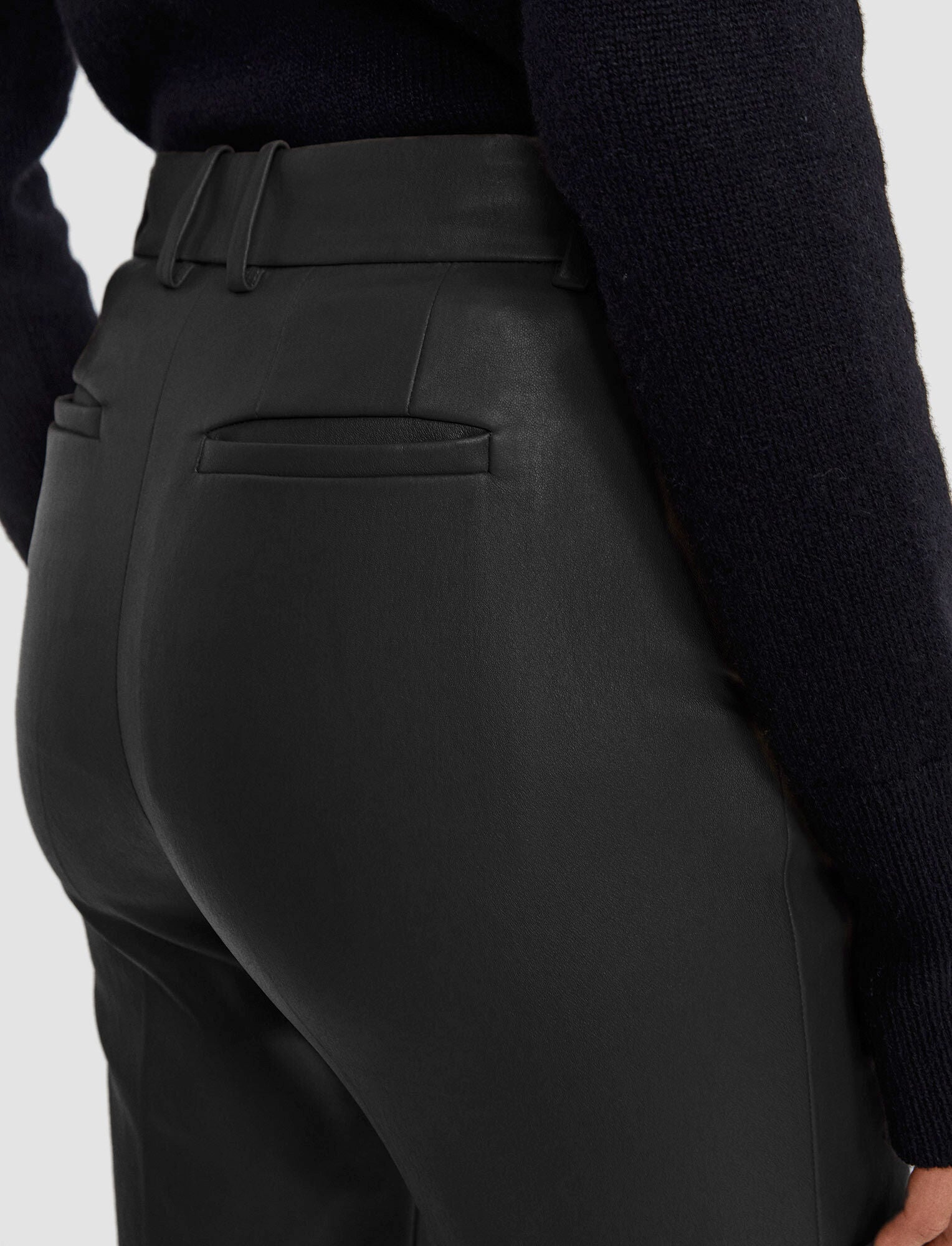 Coleman-Leather Stretch Pants