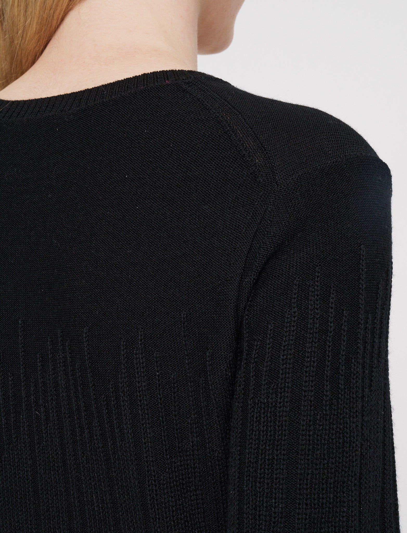 Rd Nk Gradient Stitch Top