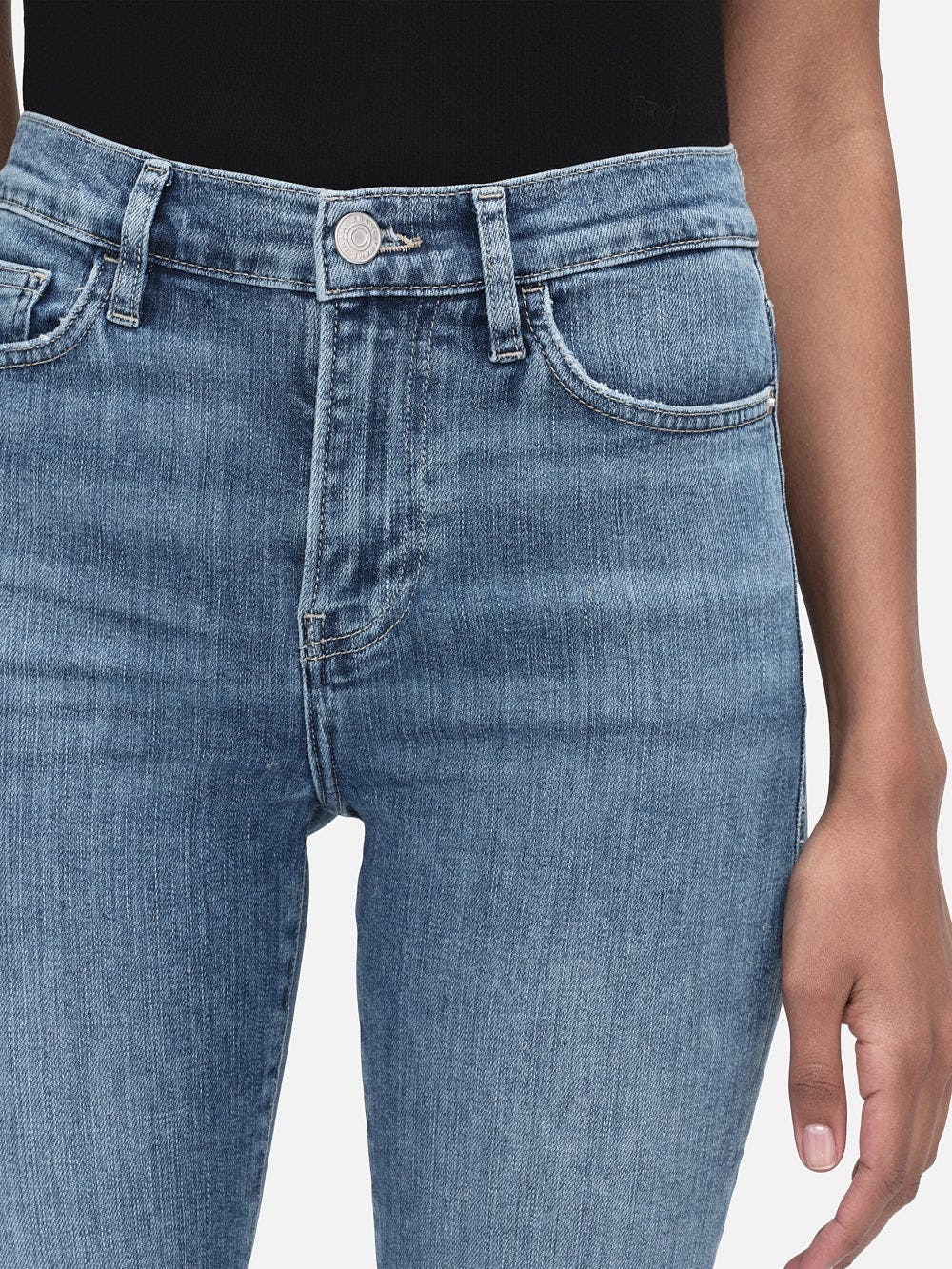 Le High Straight Long Jeans