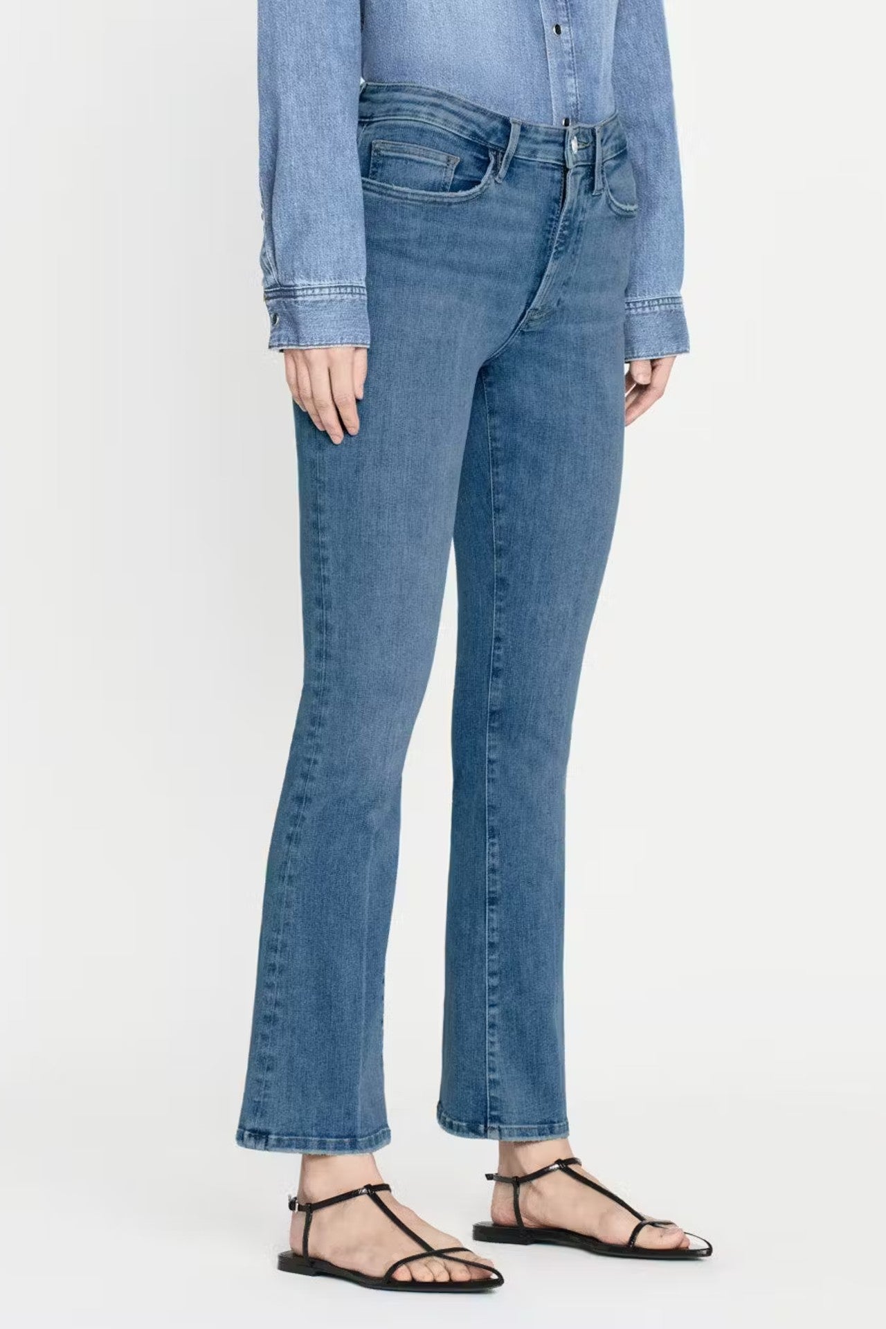 Le Crop Mini Boot Jeans