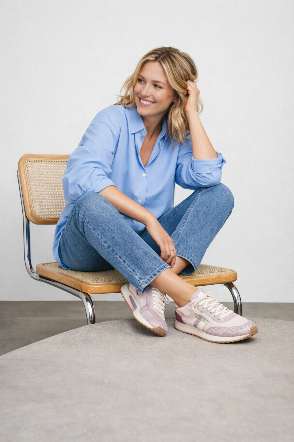 Low Glitter Sneakers