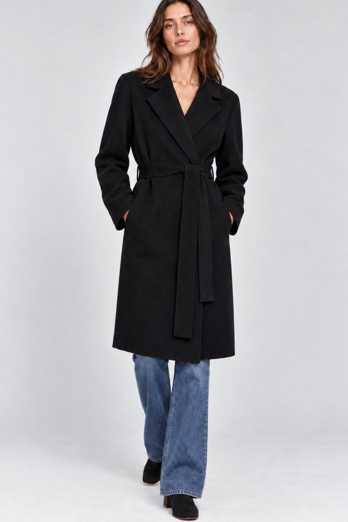 Cenda Long Dbl Face Cashmere Coat