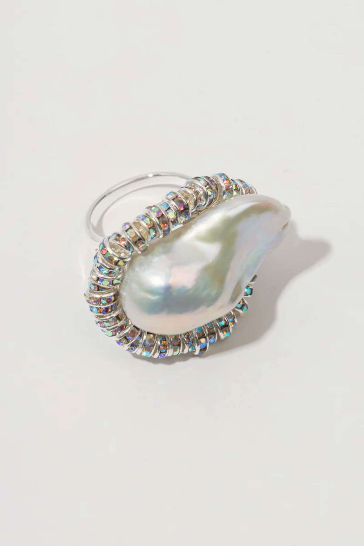 Baroque Diamond Ring