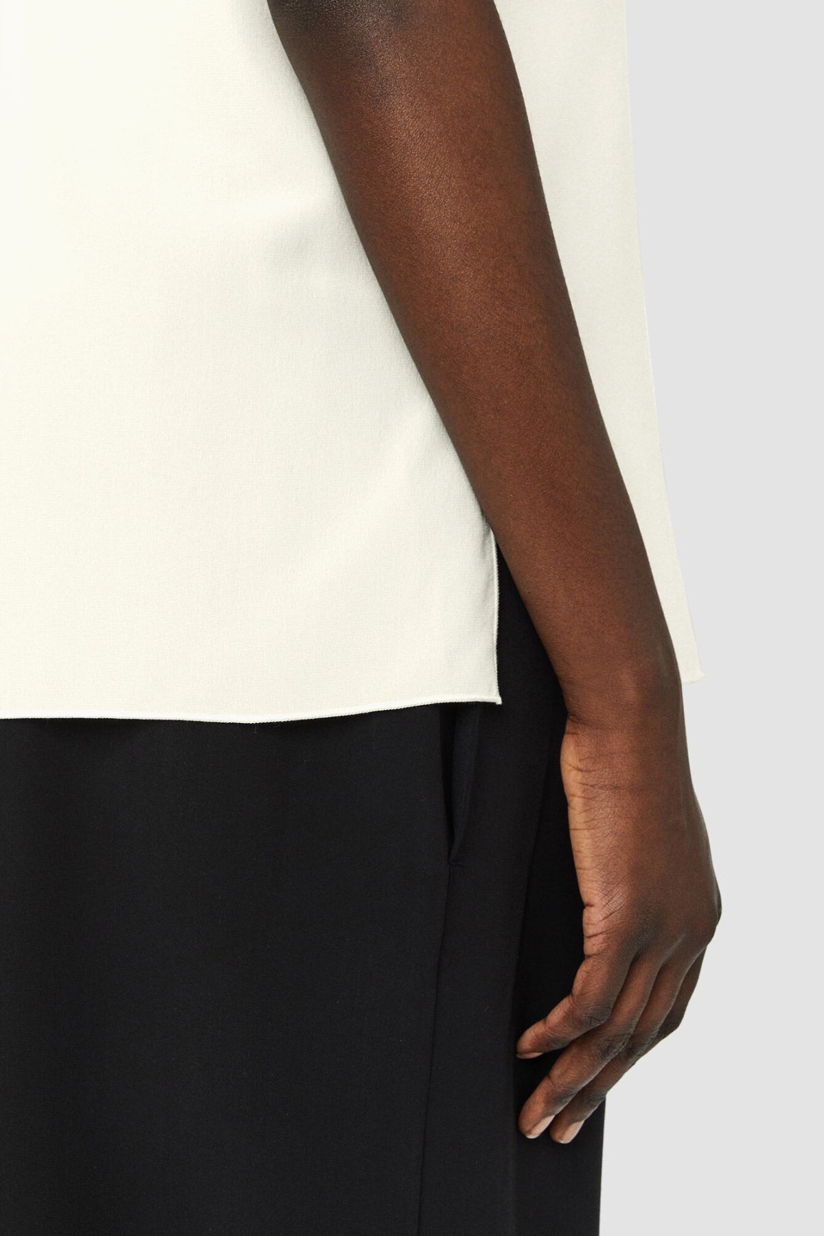 Rubin Crepe De Soie Blouse