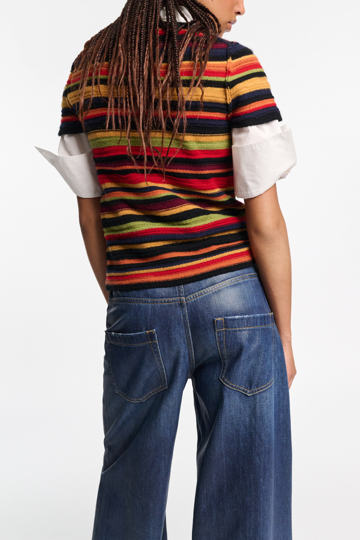 Denim Romance Pants