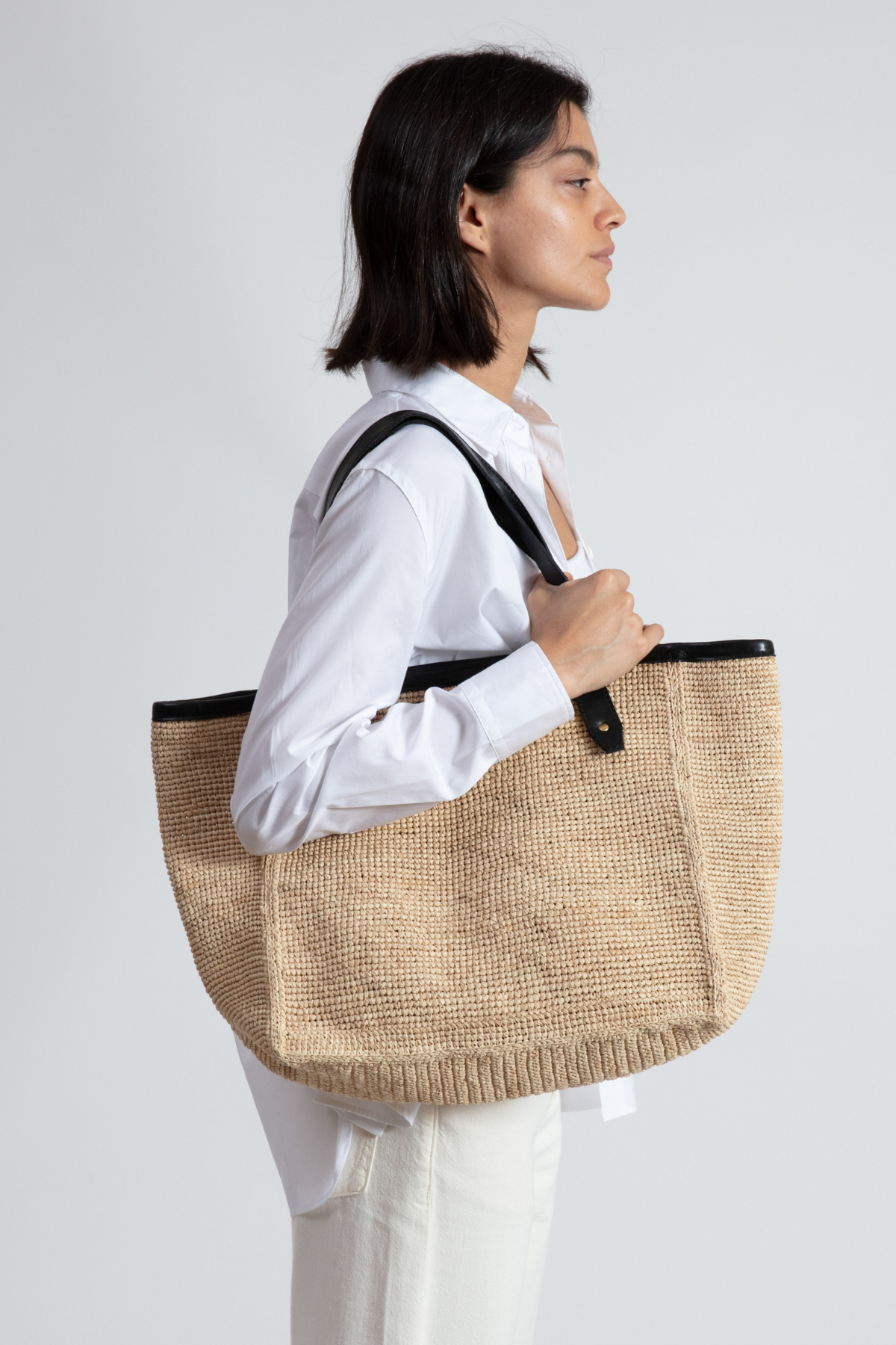 Daily Tote Straw Bag