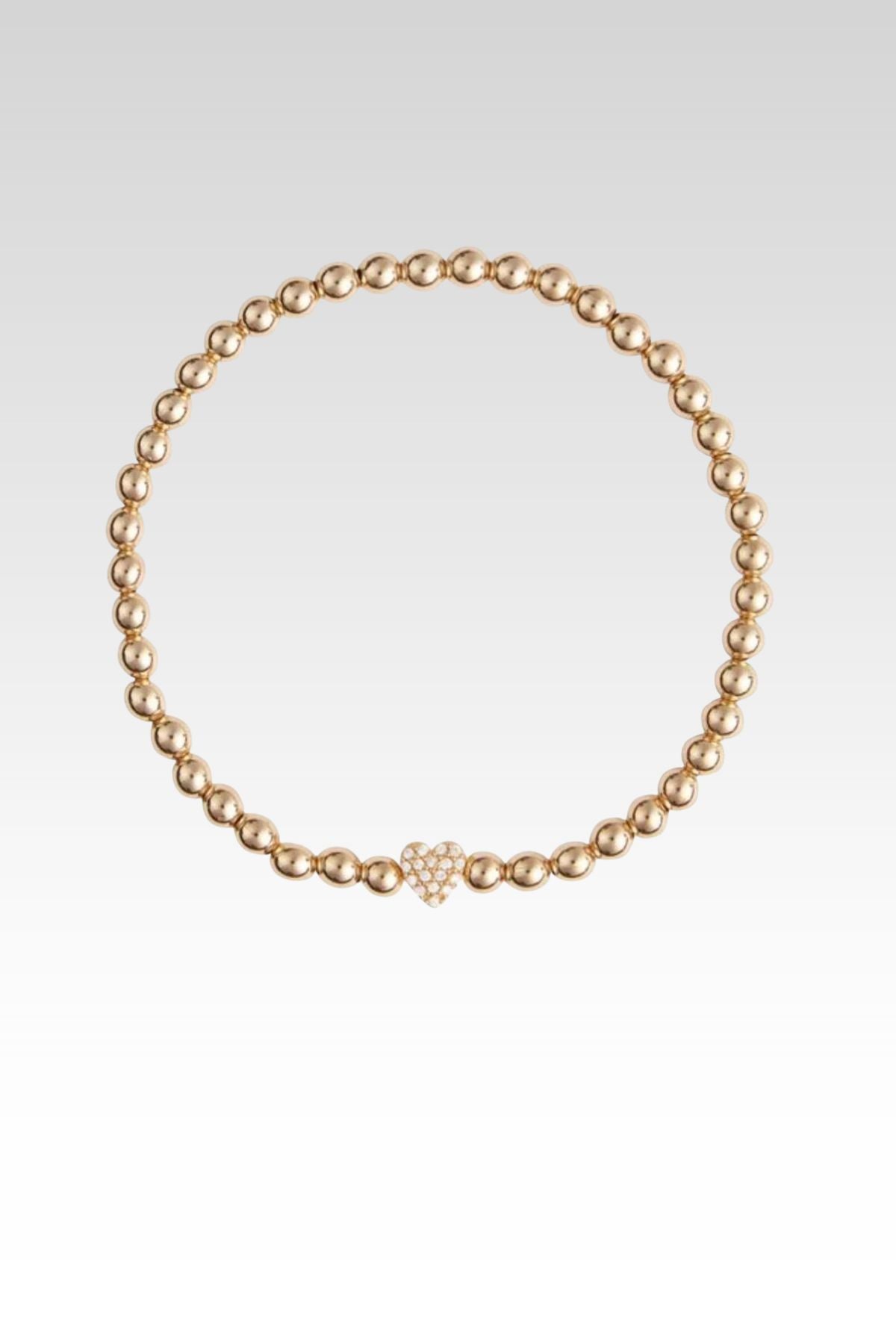 Gold Heart Bracelet