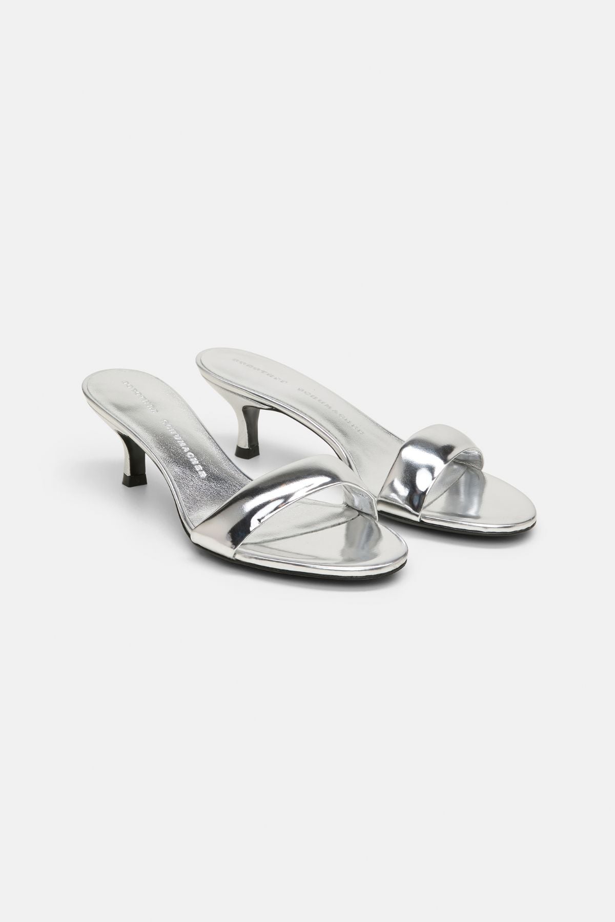Mirror Shine Kitten Heel