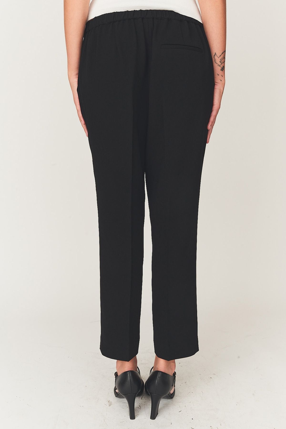 Crepe Pull On Pants