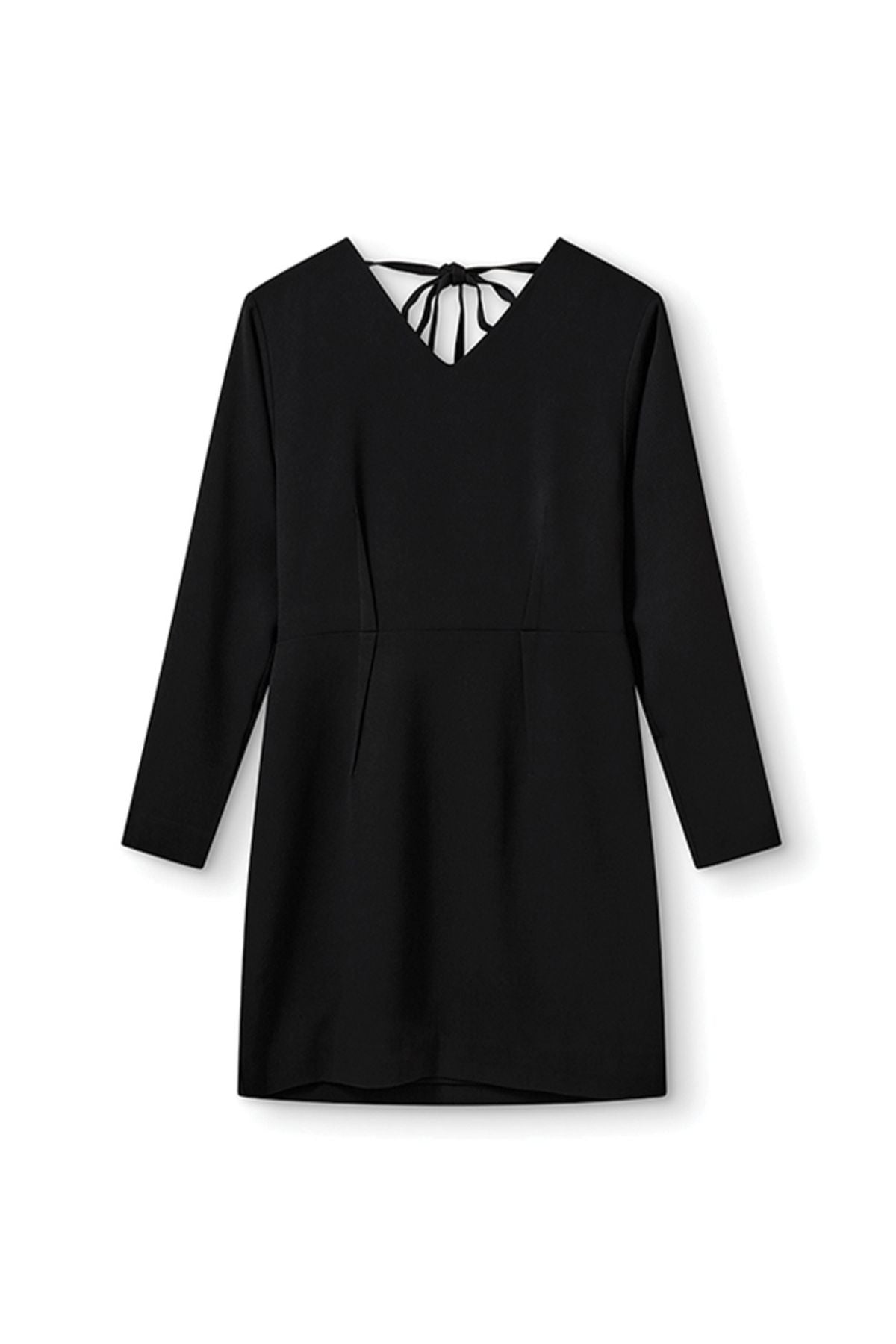 Crepe Back Dress