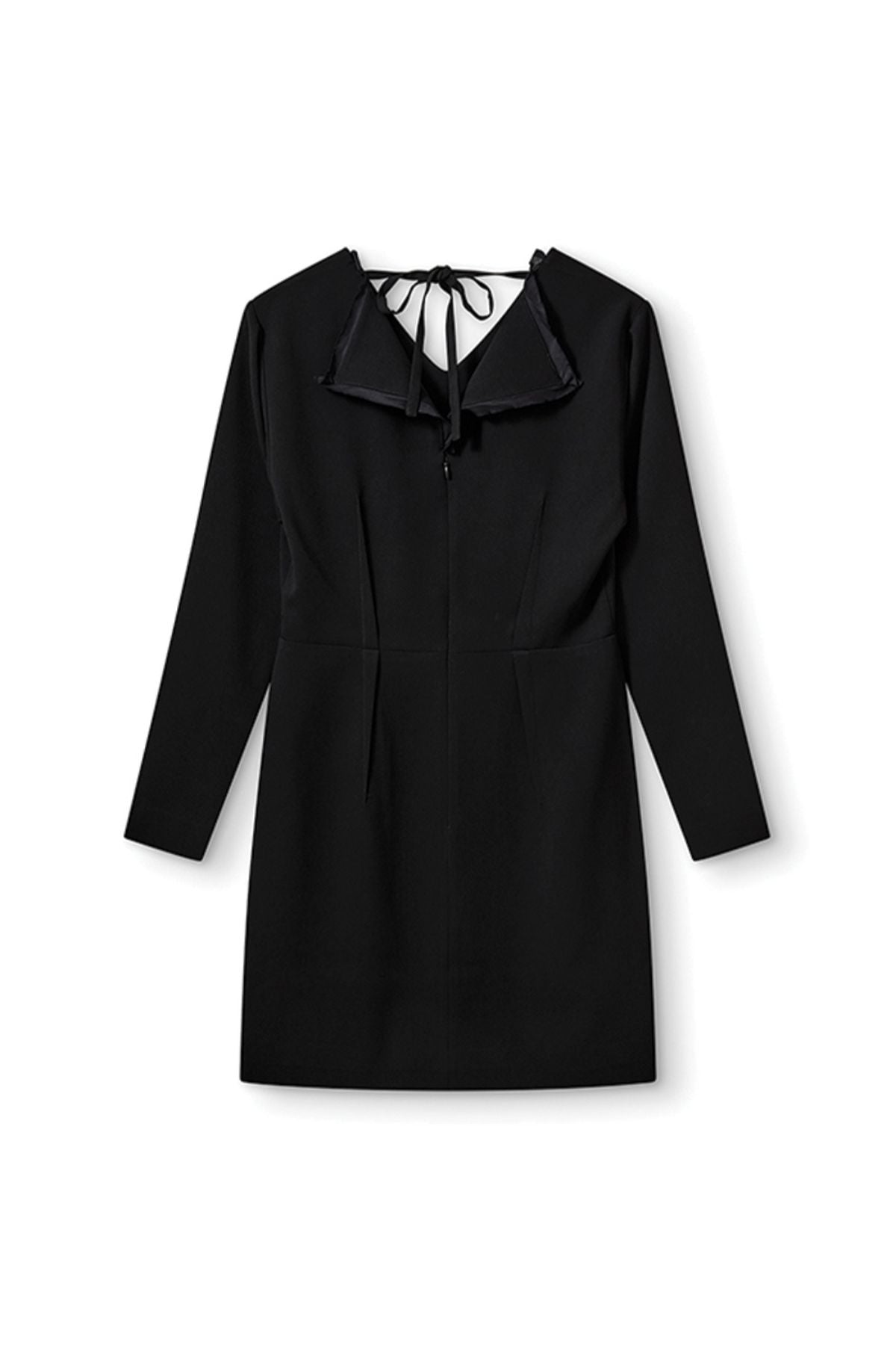 Crepe Back Dress