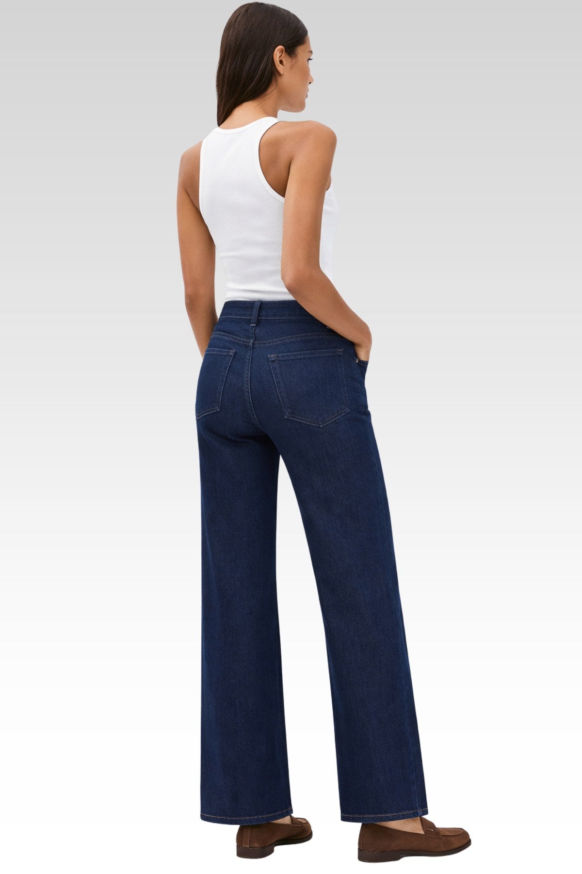 Le Slim Palazzo Jeans