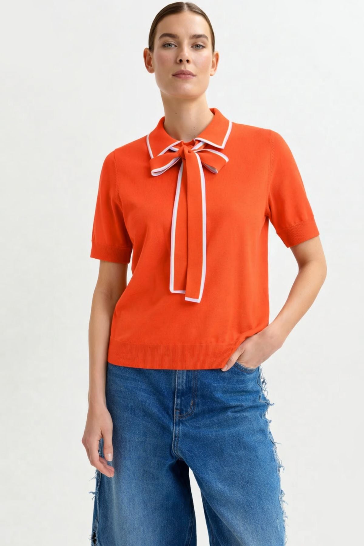 Jojoba Polo With Bow