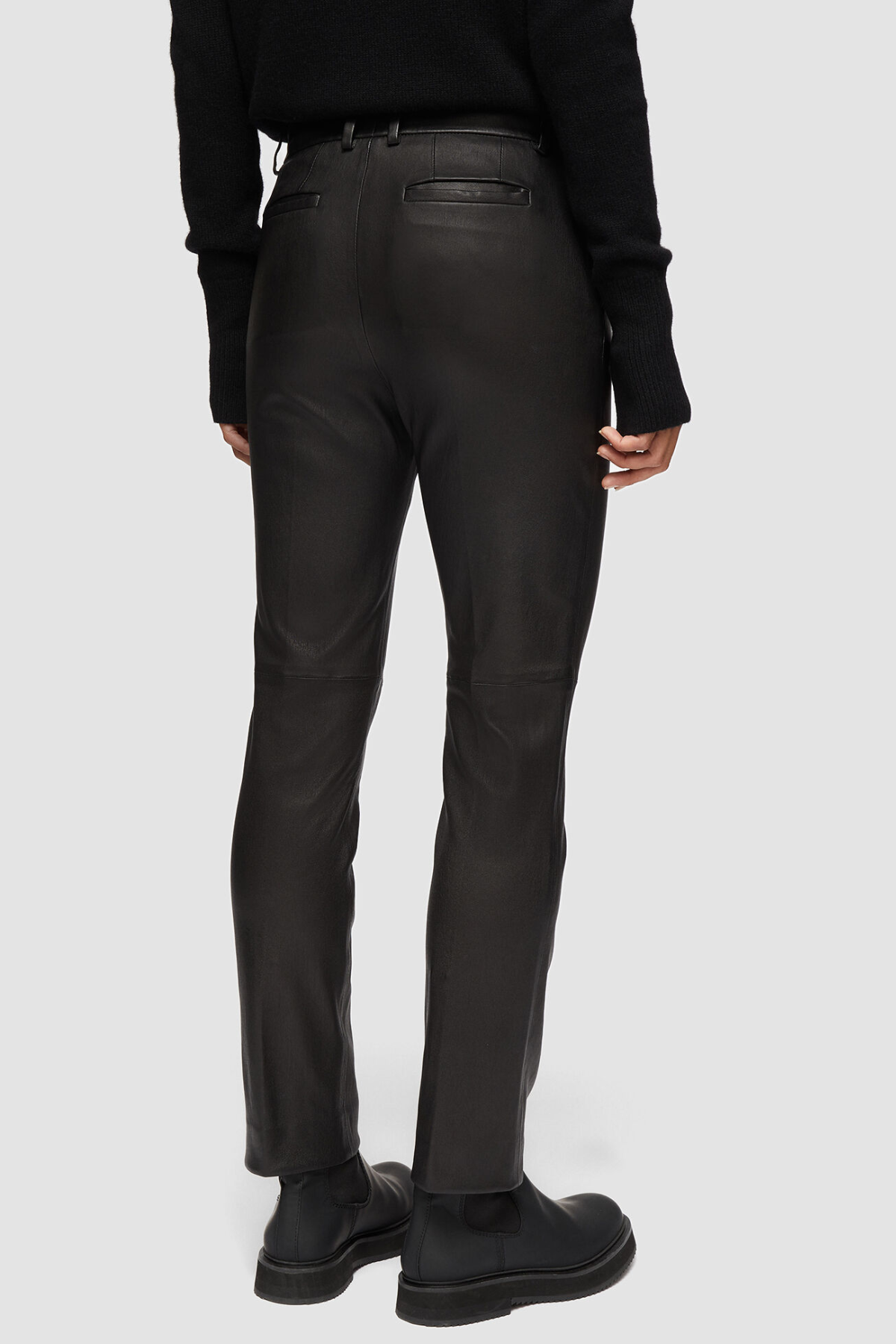 Coleman-Leather Stretch Pants