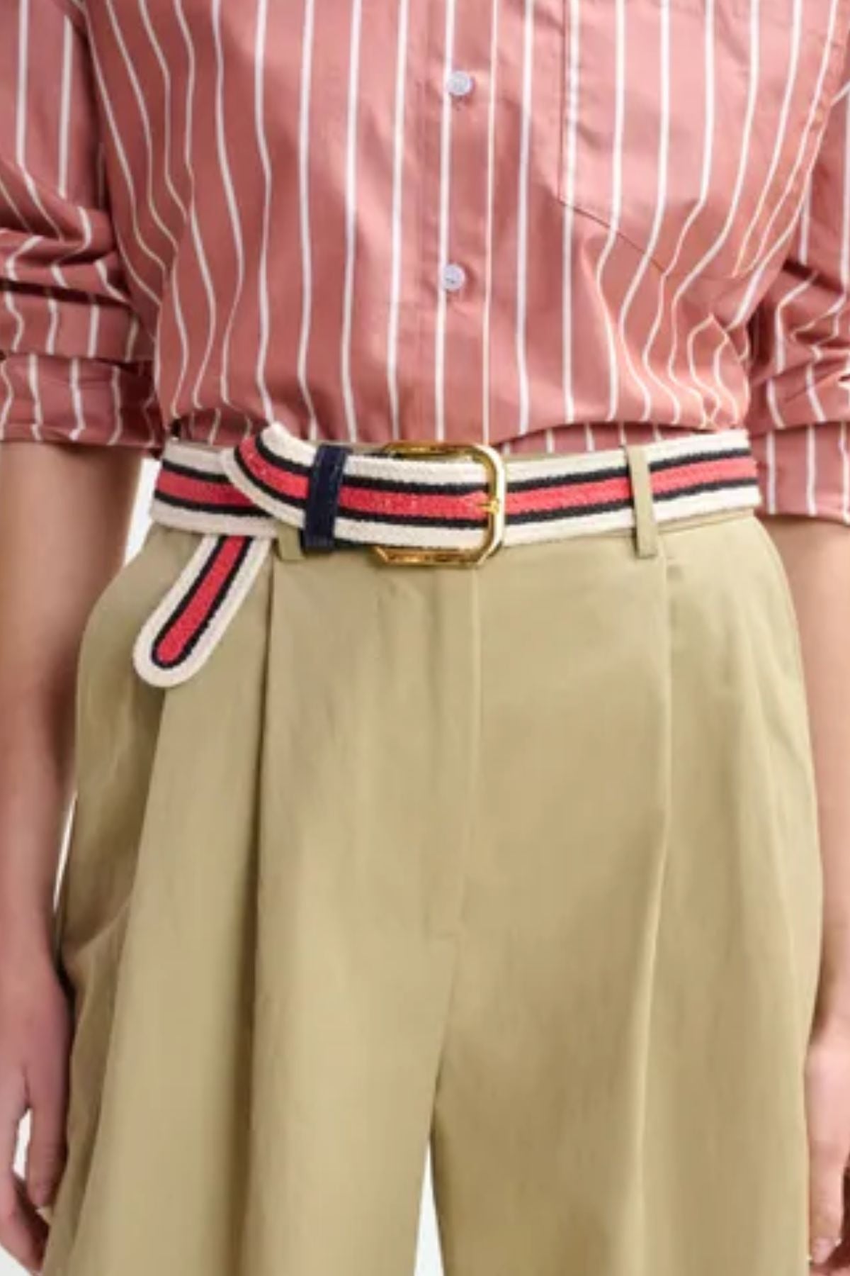 Jedance Striped Belt