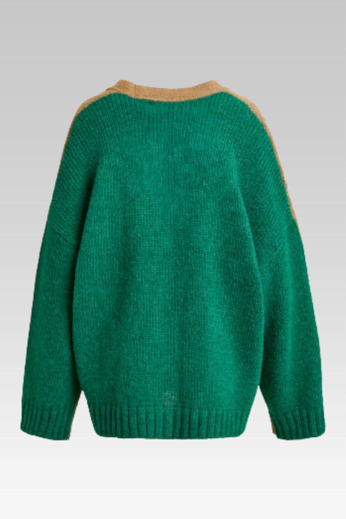 Jokes Bicolour Cardigan