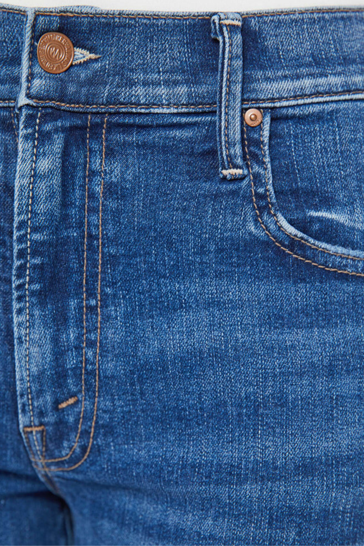 The Mid Rise Maven Sneak Jeans
