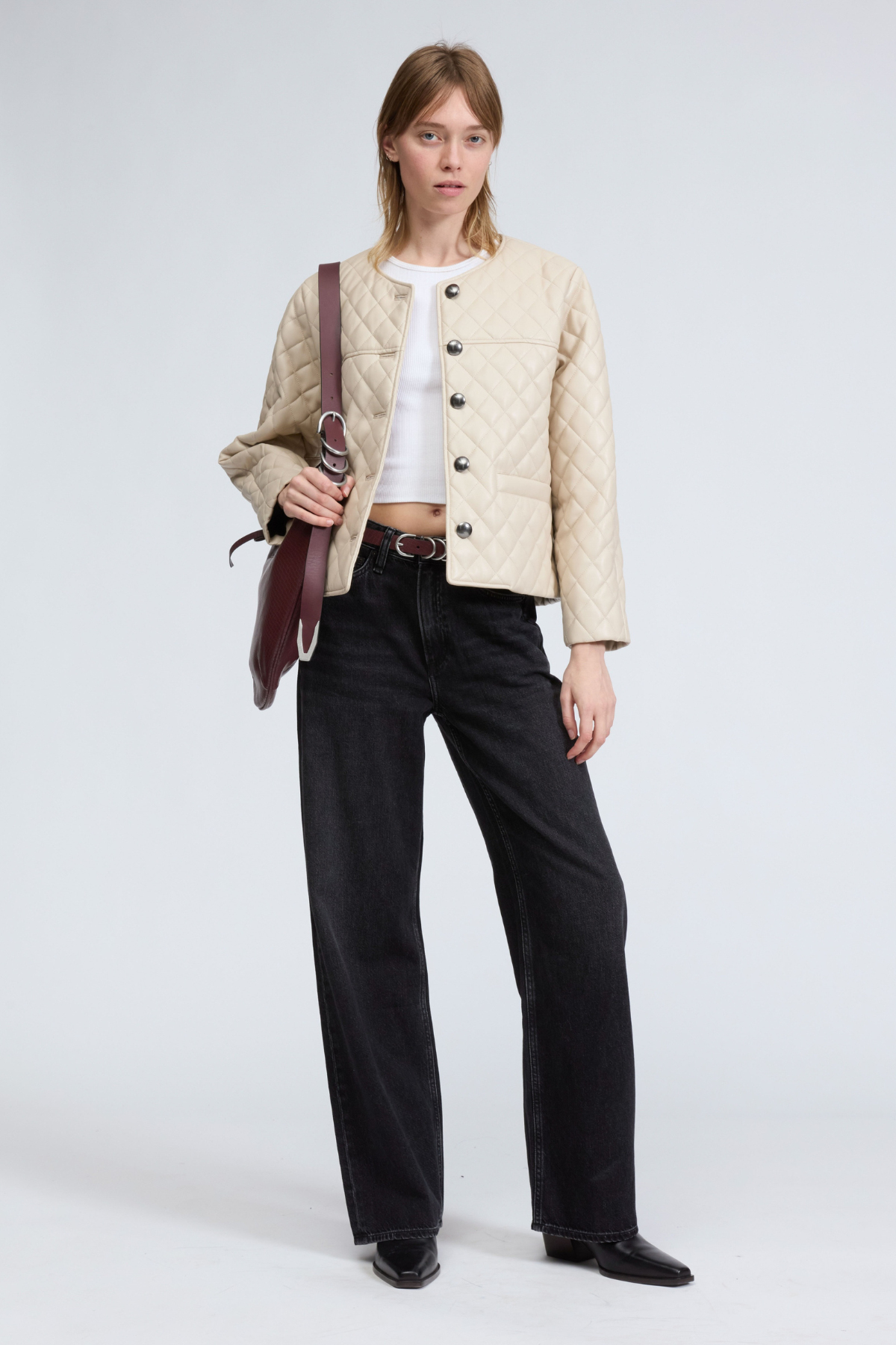 Logan Midrise Wide Leg Jeans