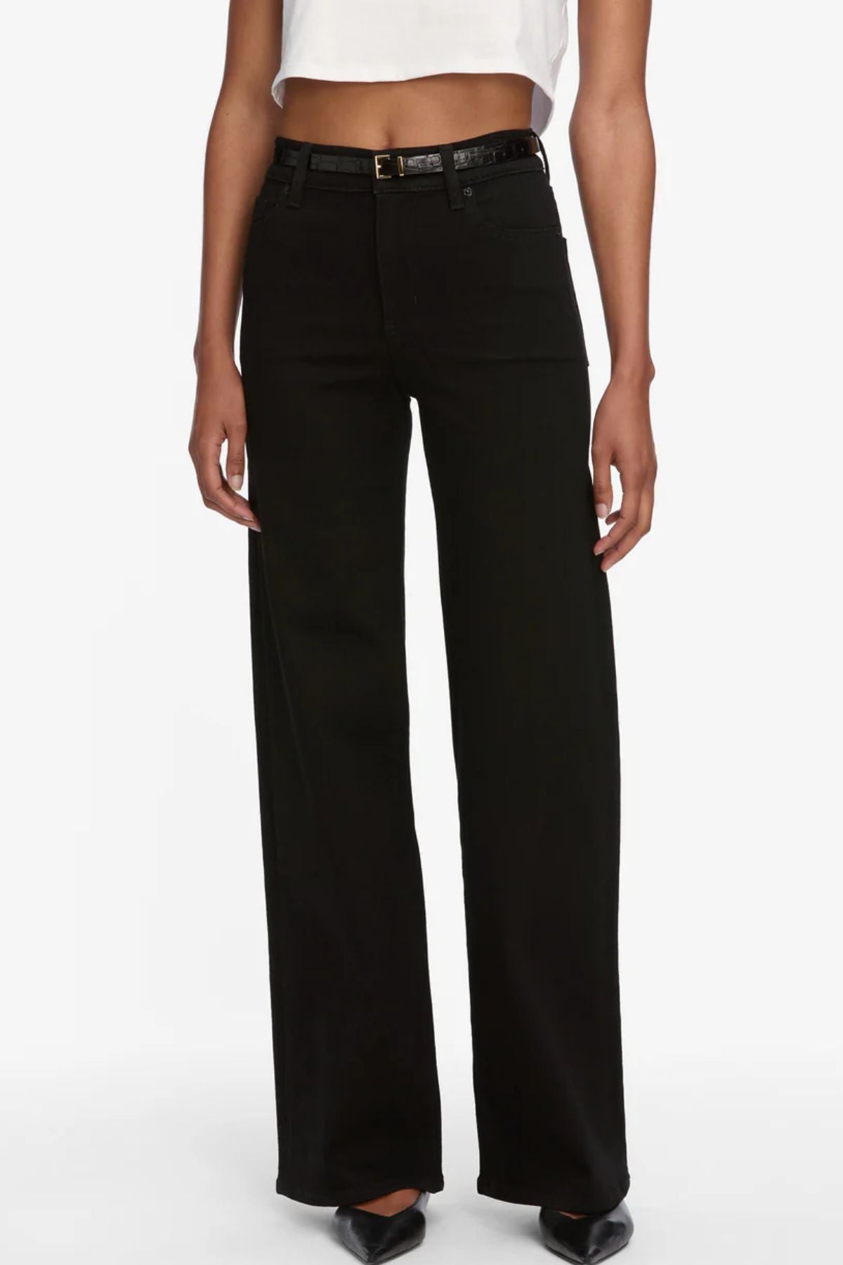 Le Slim Palazzo Jeans
