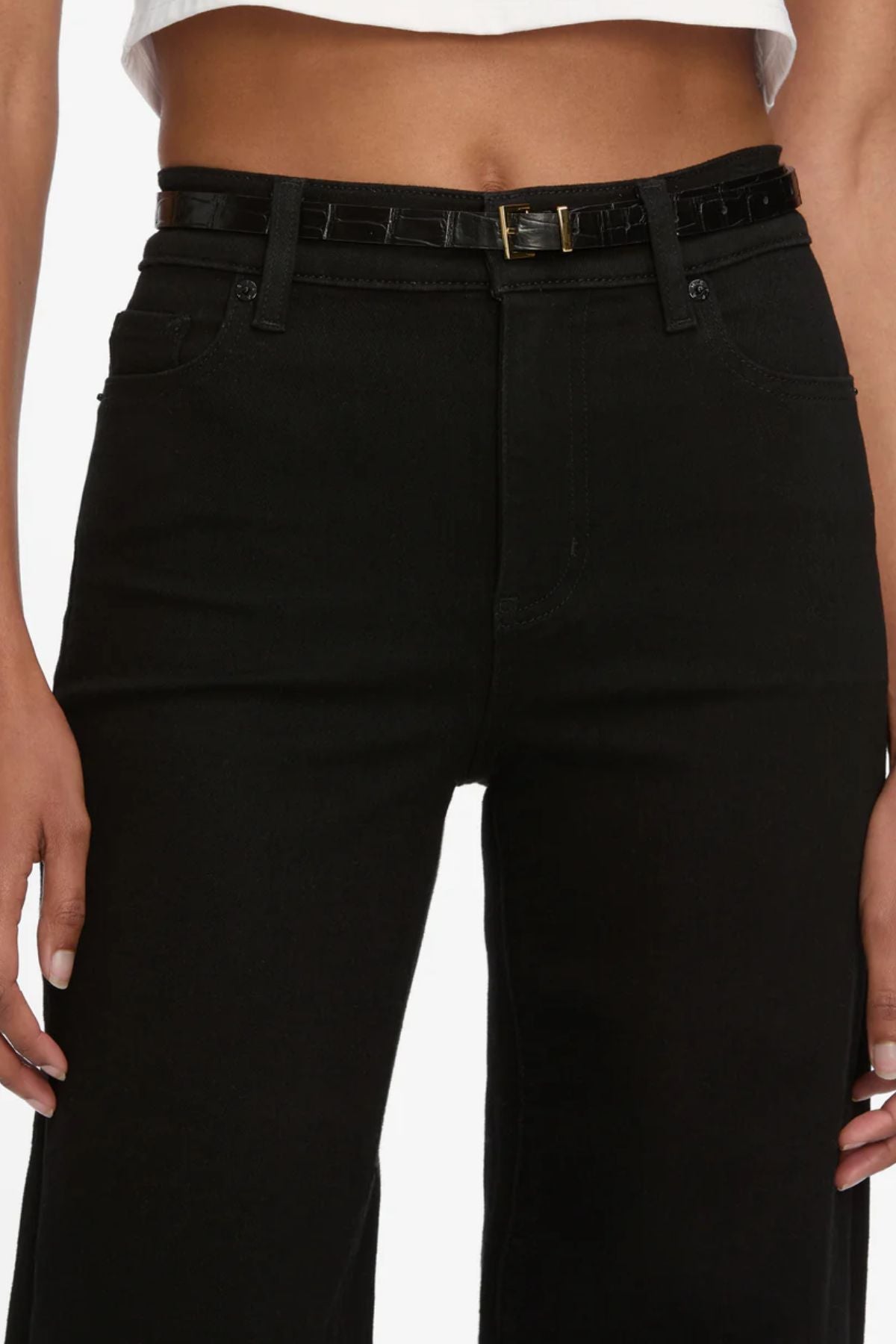 Le Slim Palazzo Jeans