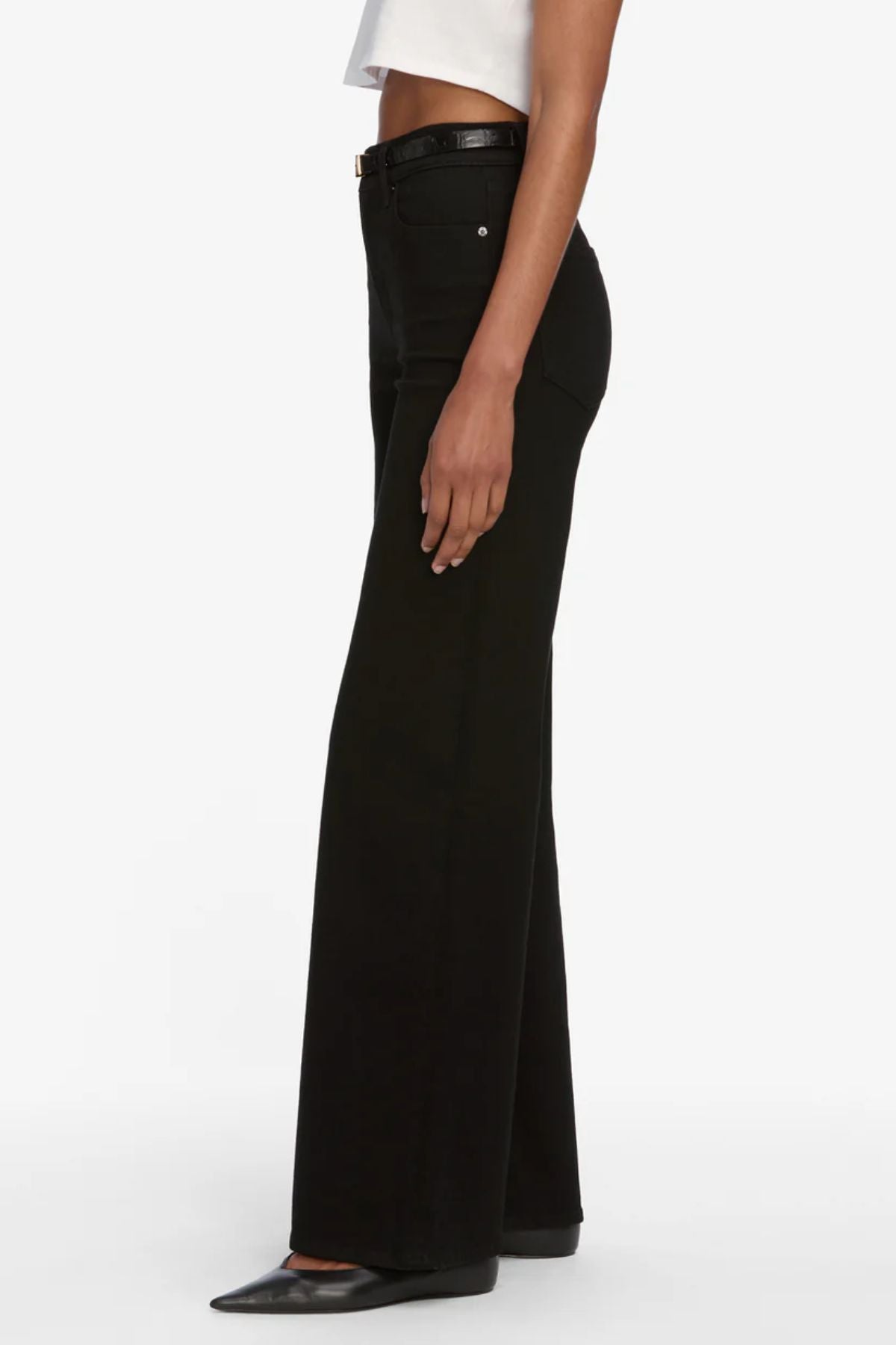 Le Slim Palazzo Jeans