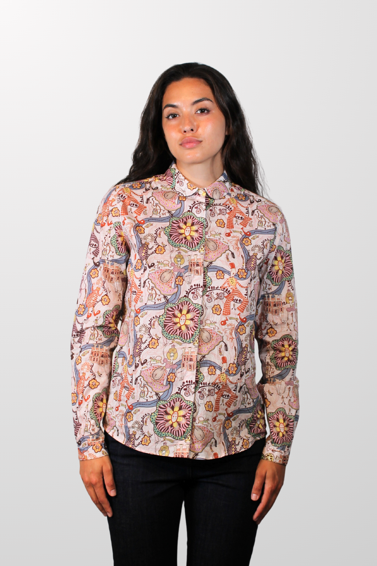 Asial Shirt X Liberty Print