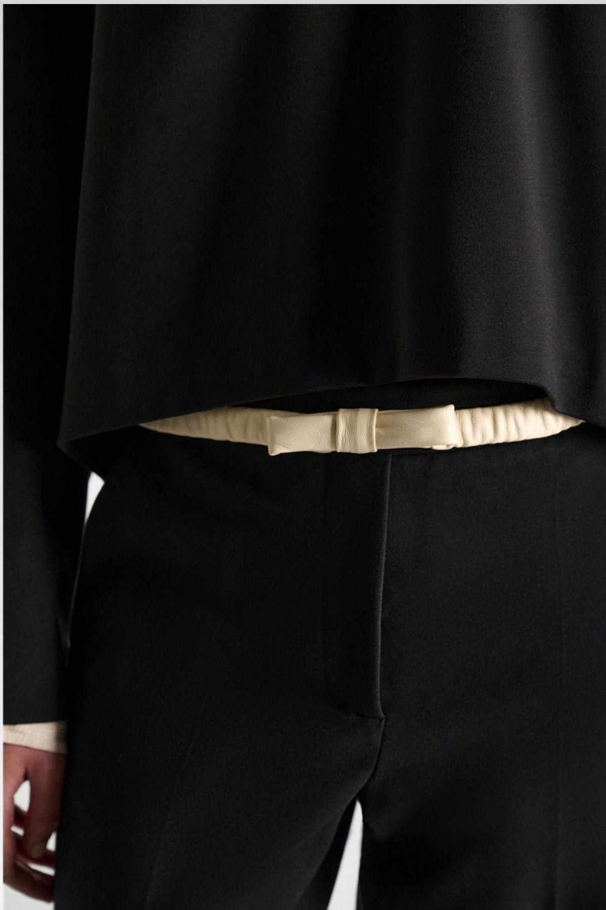 Feminine Stretch Bow Belt