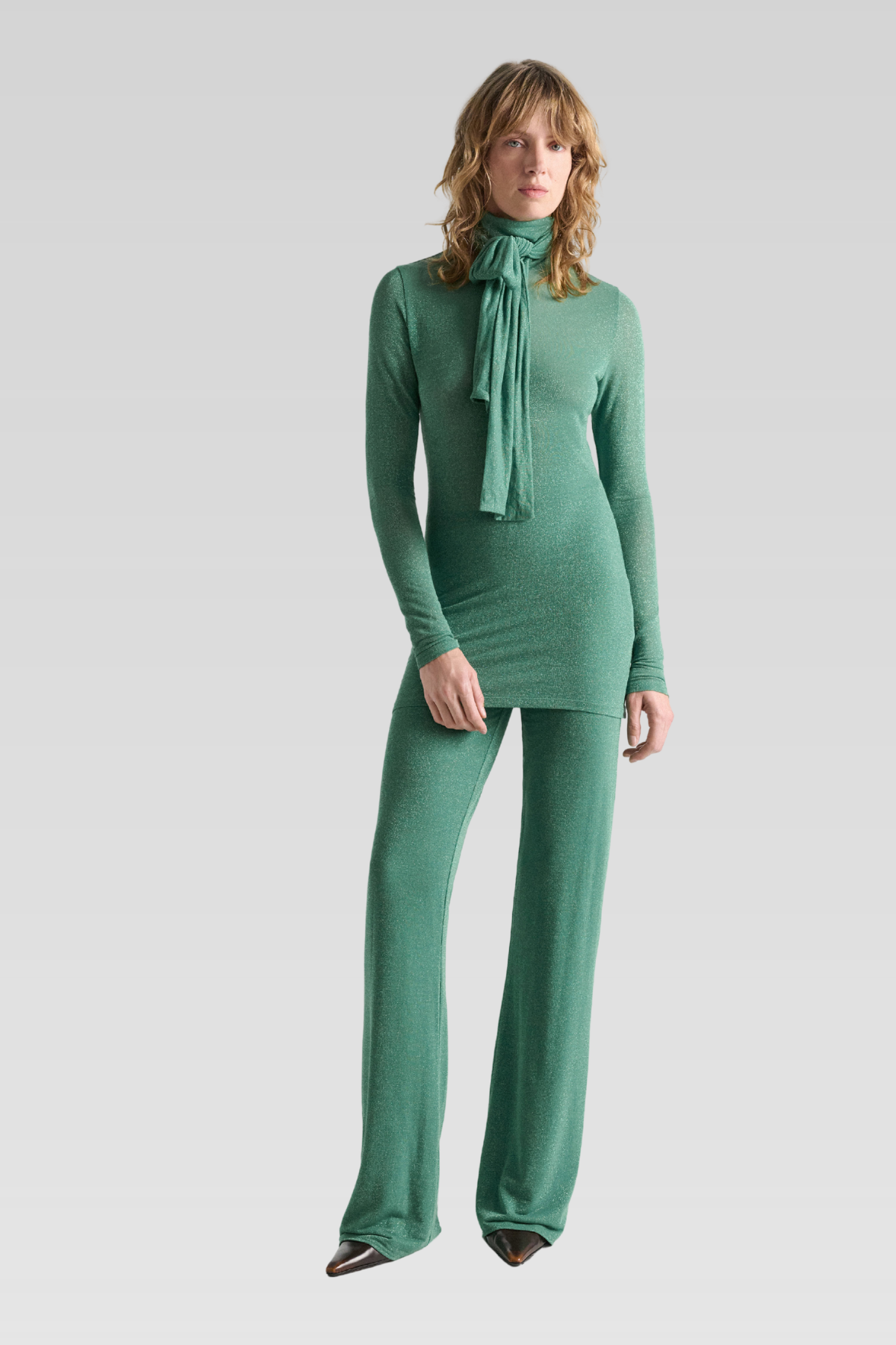Soft Shimmer Pants