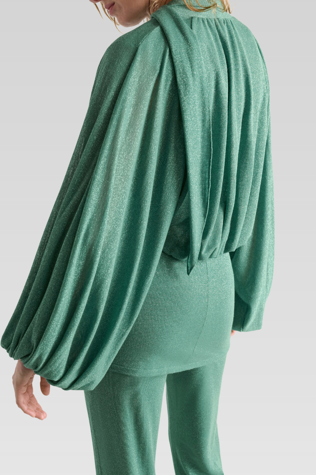 Soft Shimmer Blouse