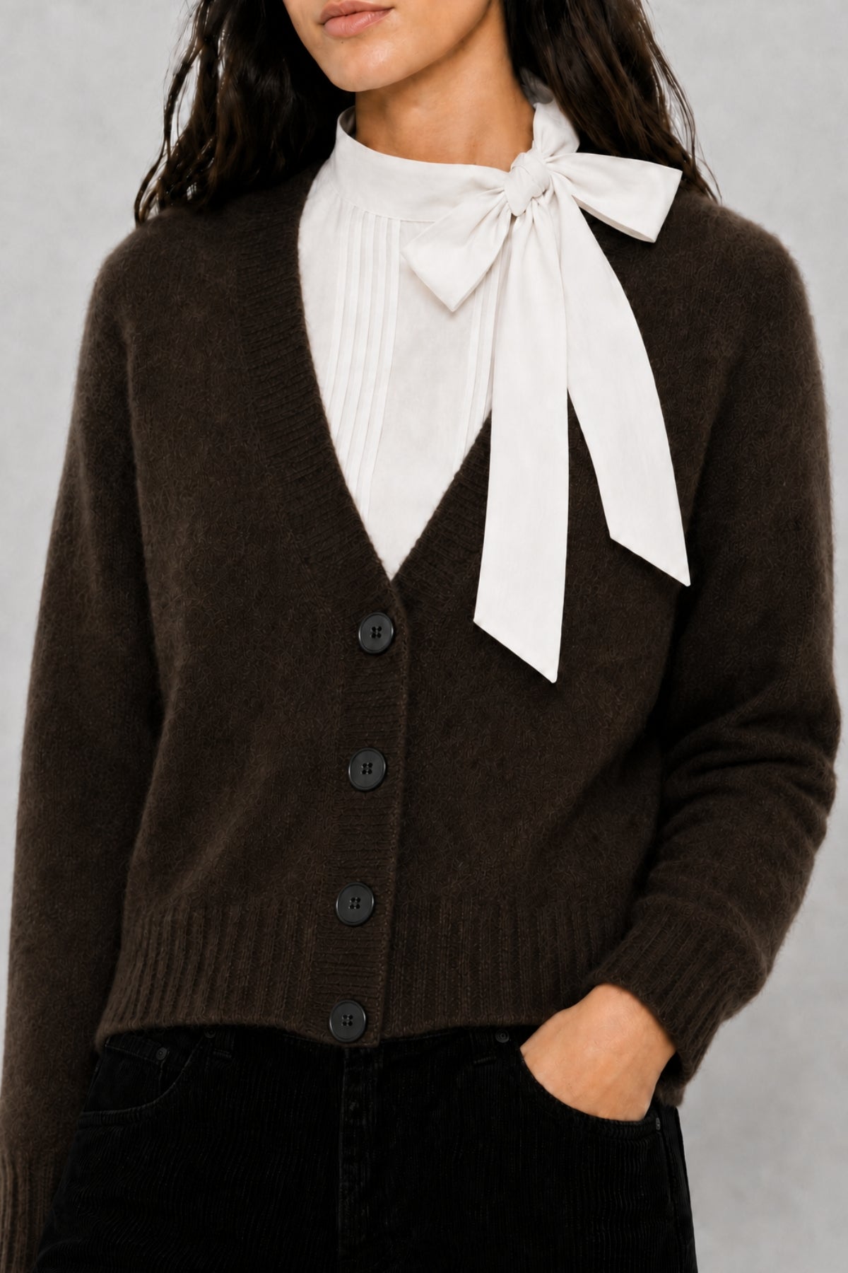 Brushed Cardigan