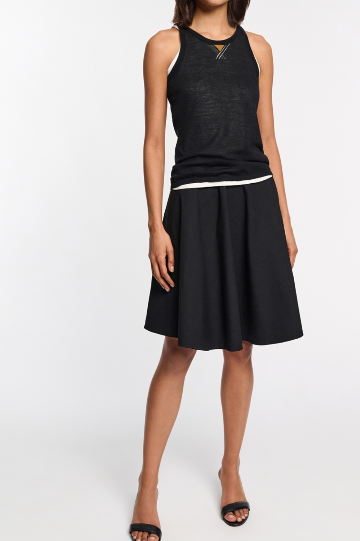 Poplin Power Skirt