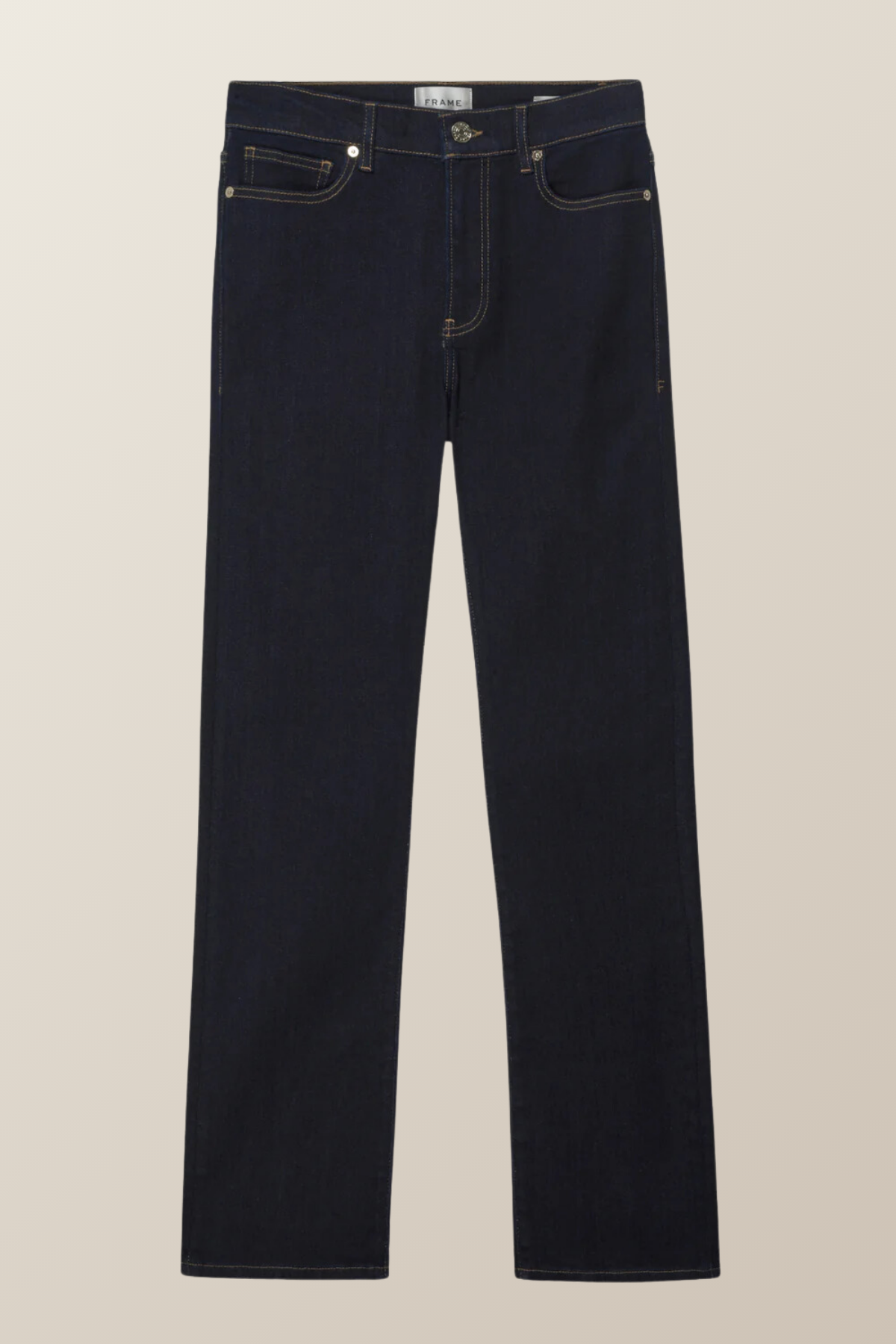 Le High Straight Long Jeans
