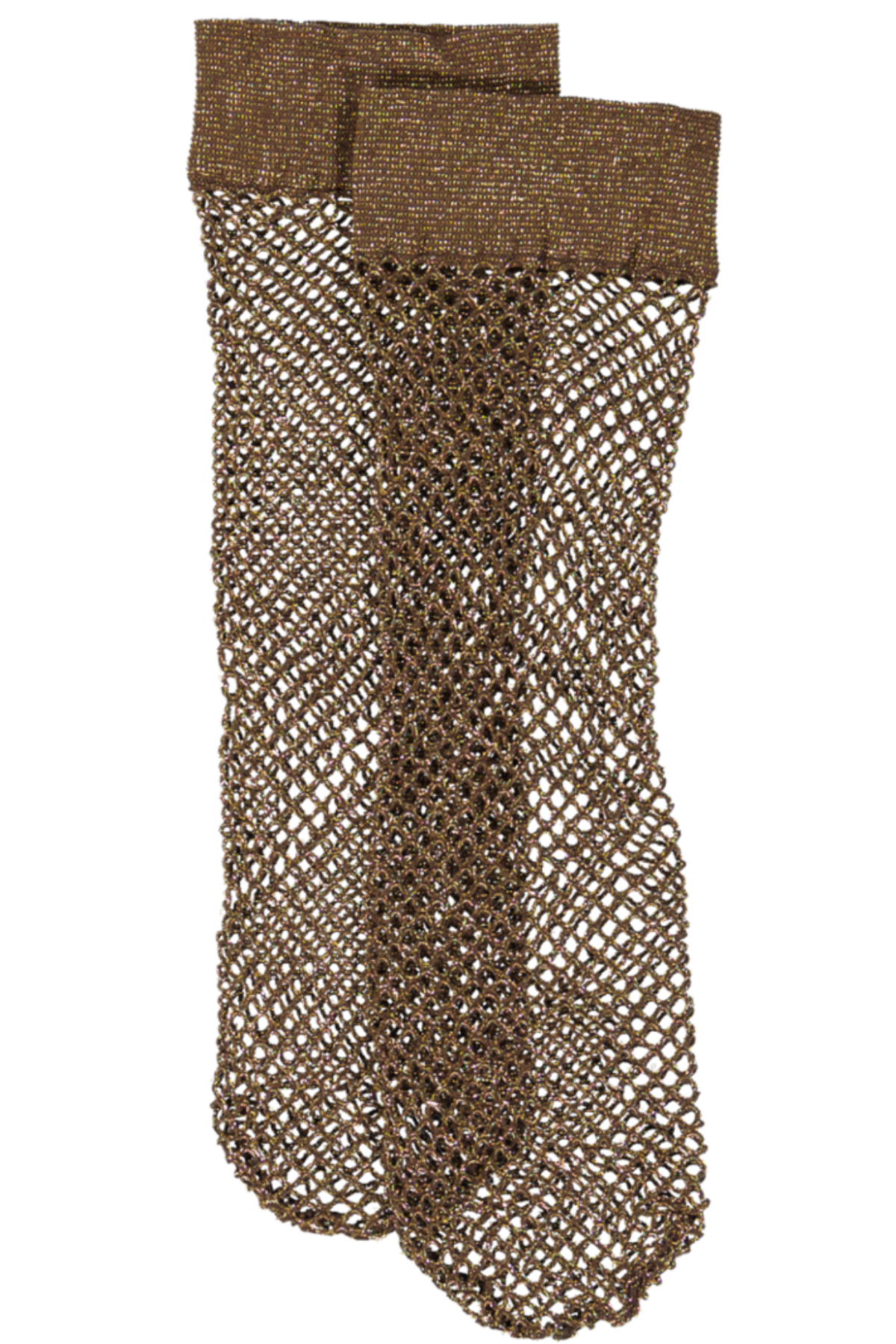 Shiny Fishnet Sock