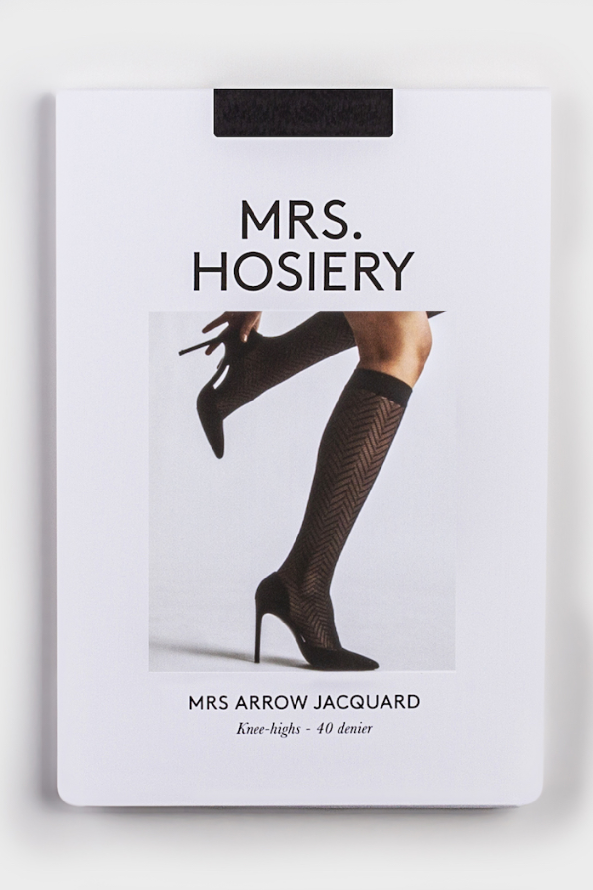 Arrow Jacquard 40 Knee-Highs