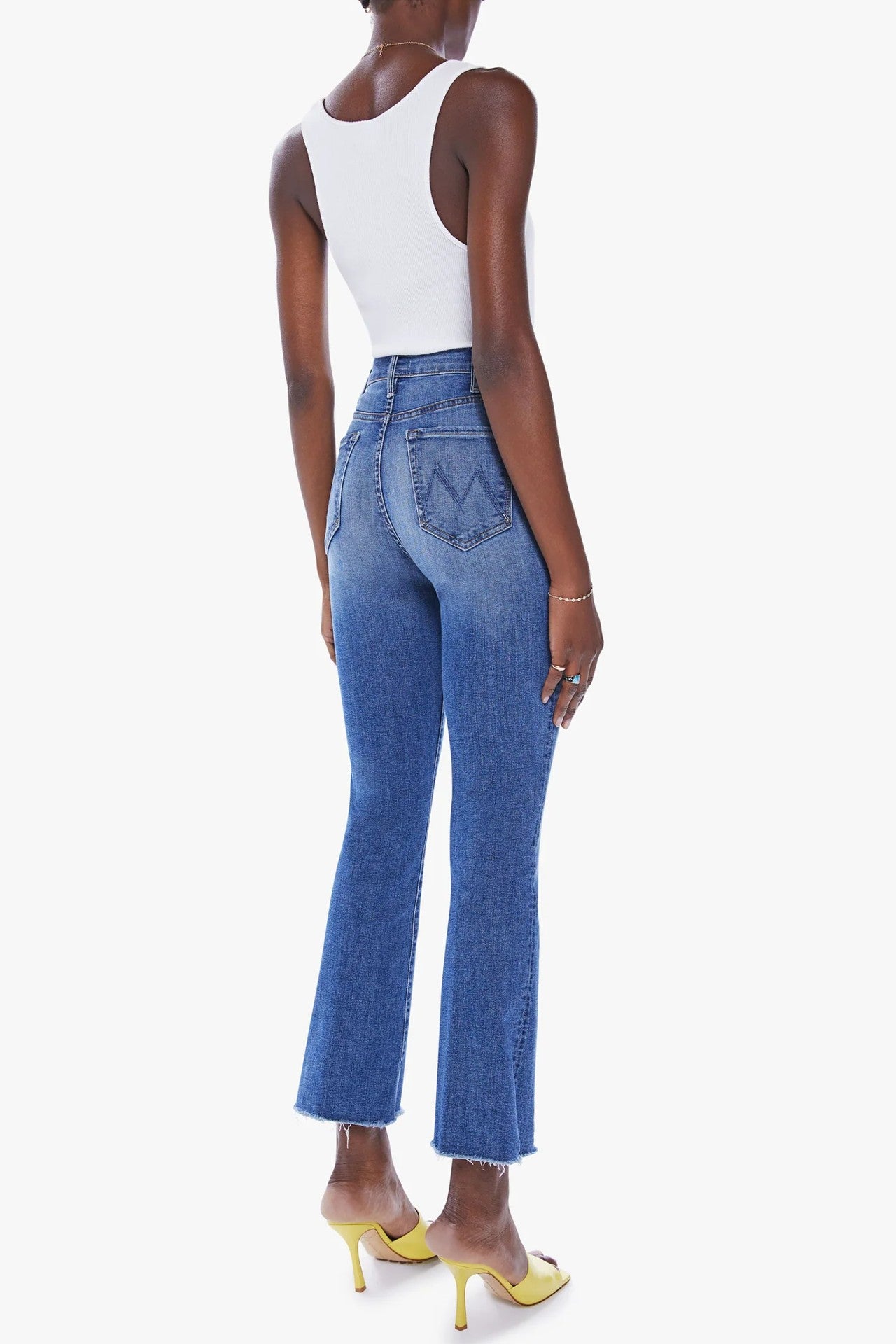 The Hustler Ankle Fray  Jeans