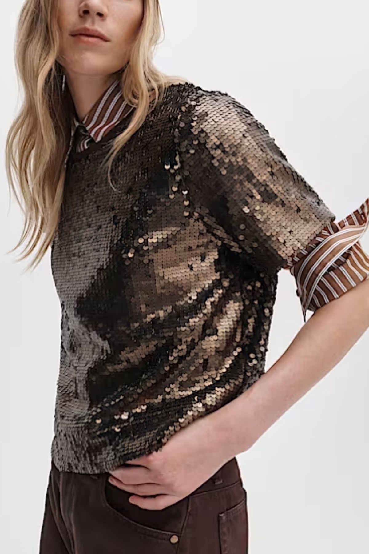 Lucy Sequins Top