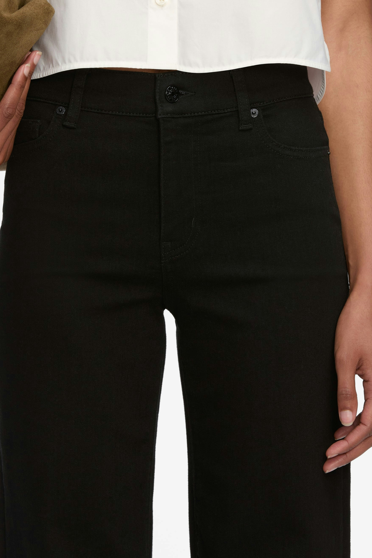 Le Slim Palazzo Long Jeans