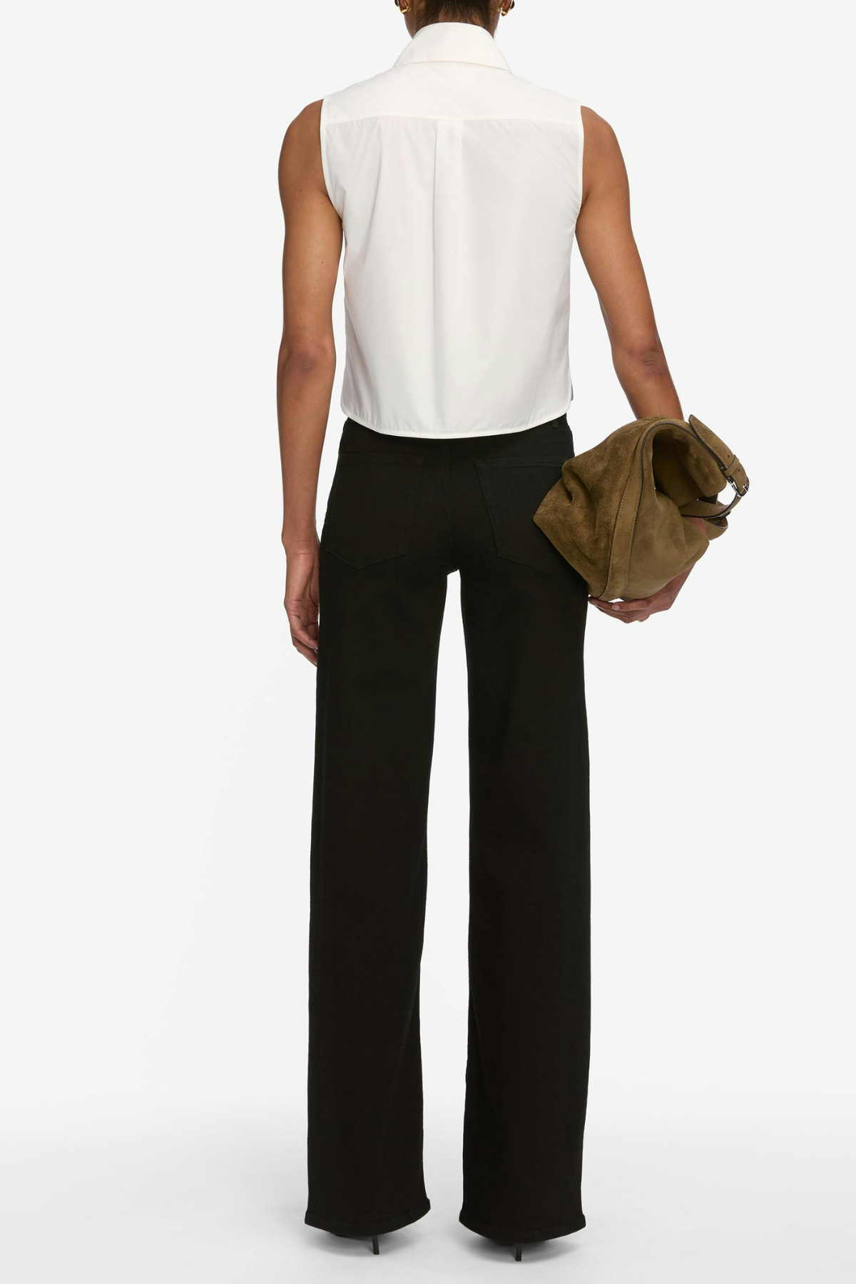 Le Slim Palazzo Long Jeans