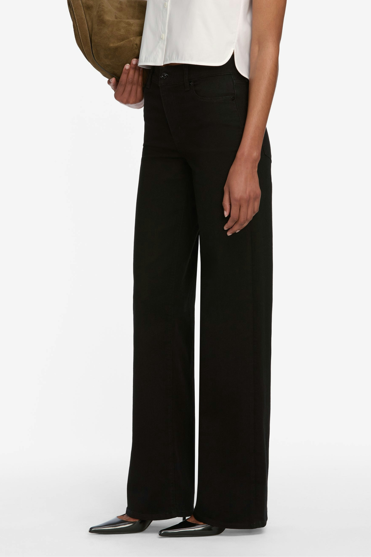 Le Slim Palazzo Long Jeans