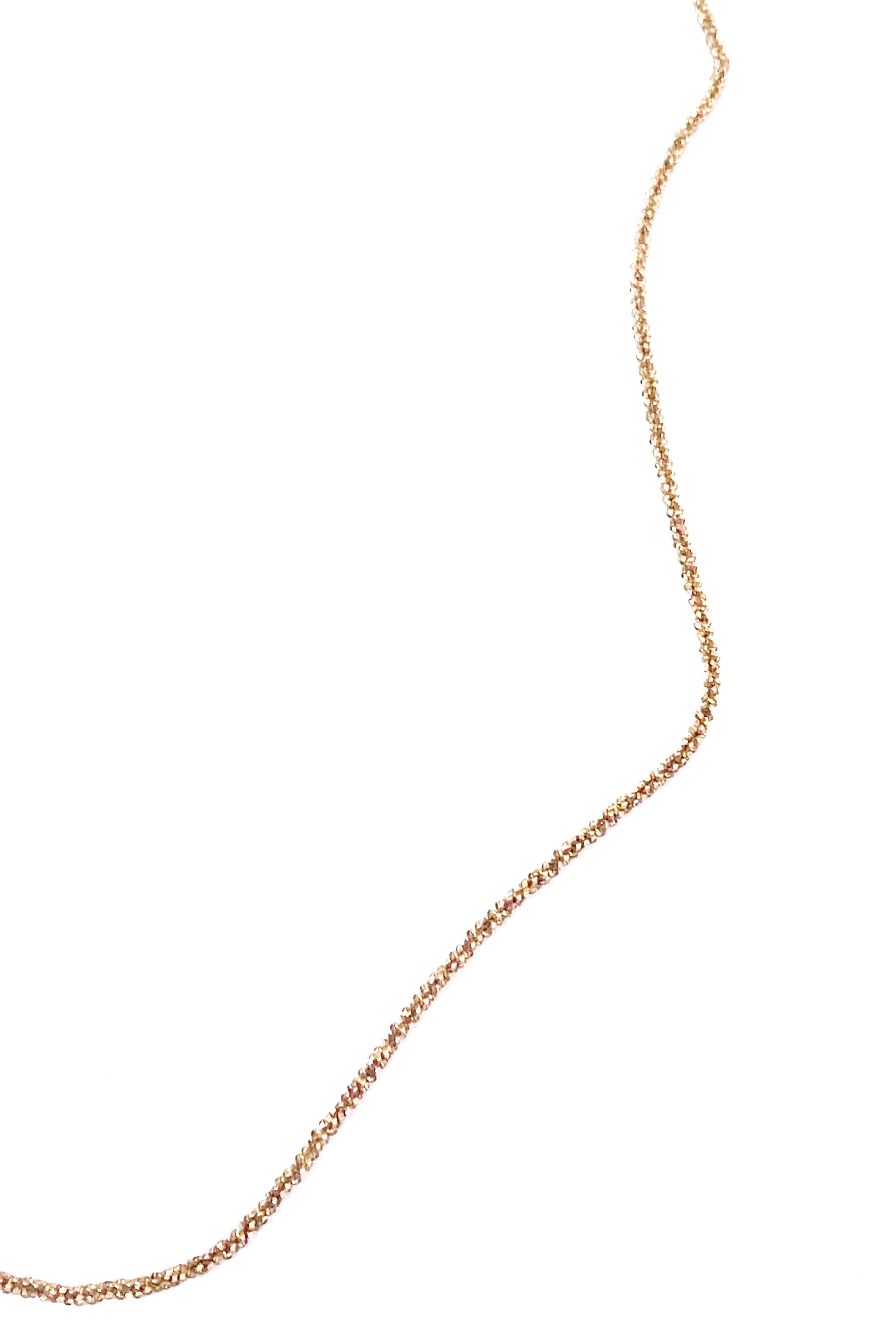 Rope Necklace Gold 60cm