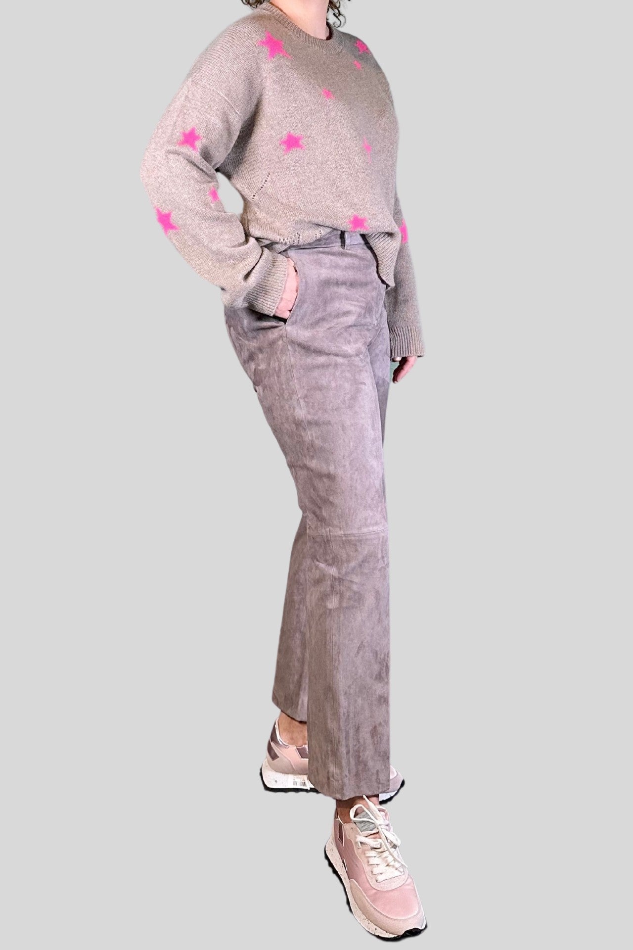 Coleman Stretch Pant Suede