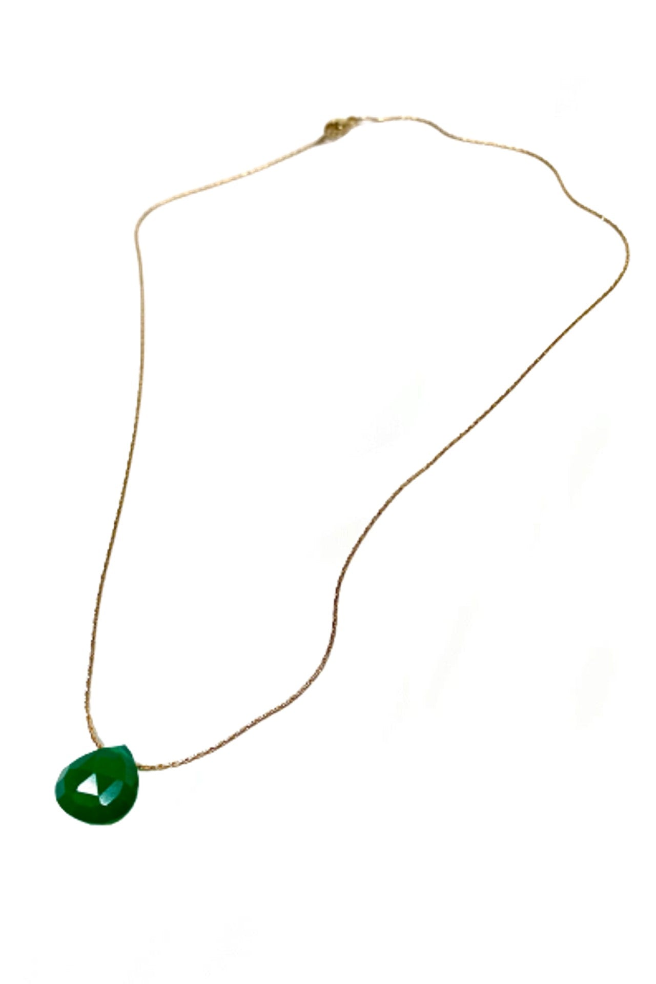 Green Chalcedony Necklace