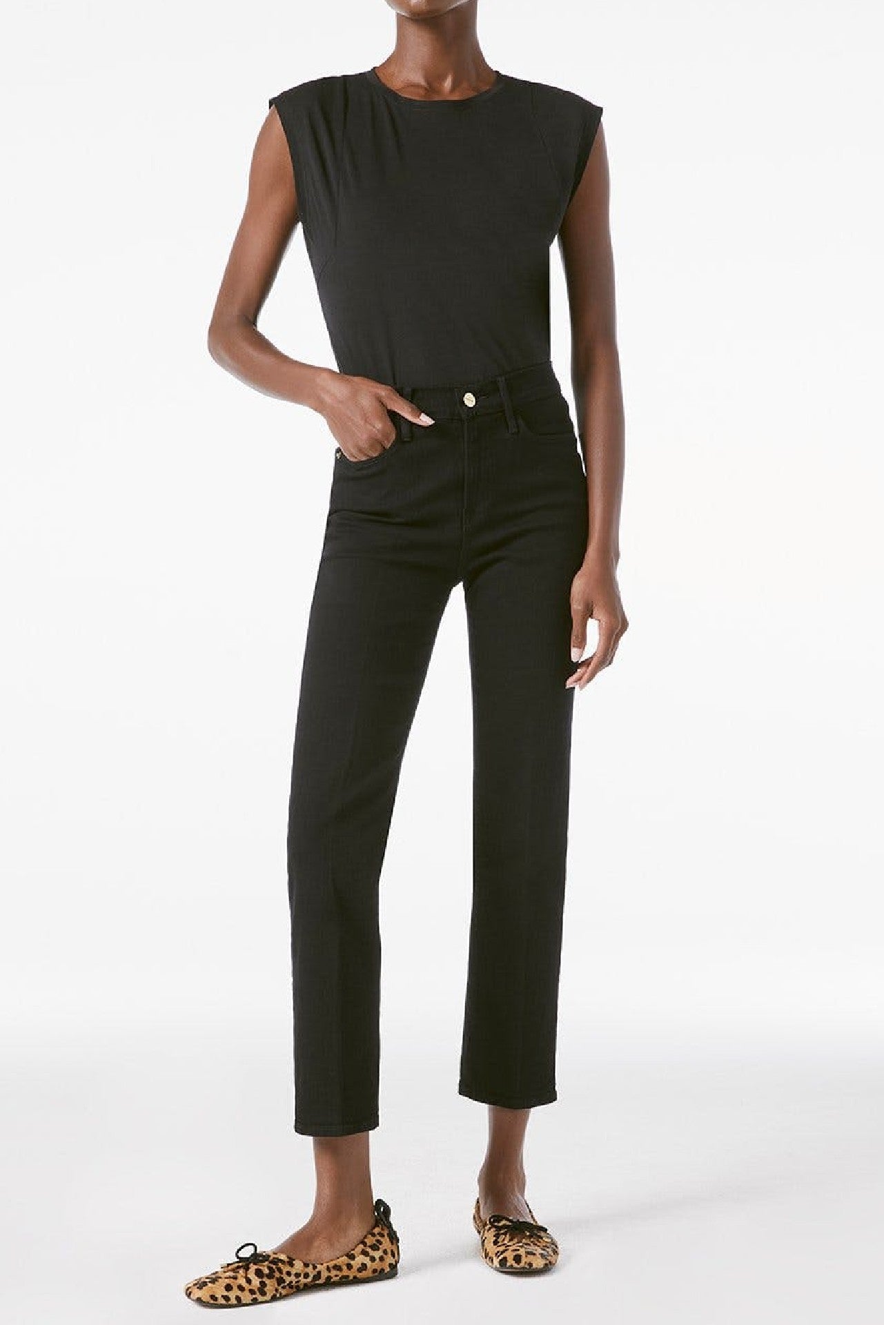 Le High Straight Jeans
