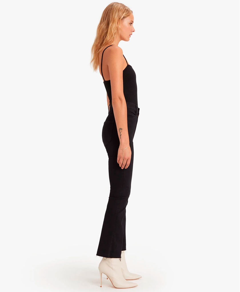 MOTHER The Hustler Ankle Fray Jeans - saraclausin
