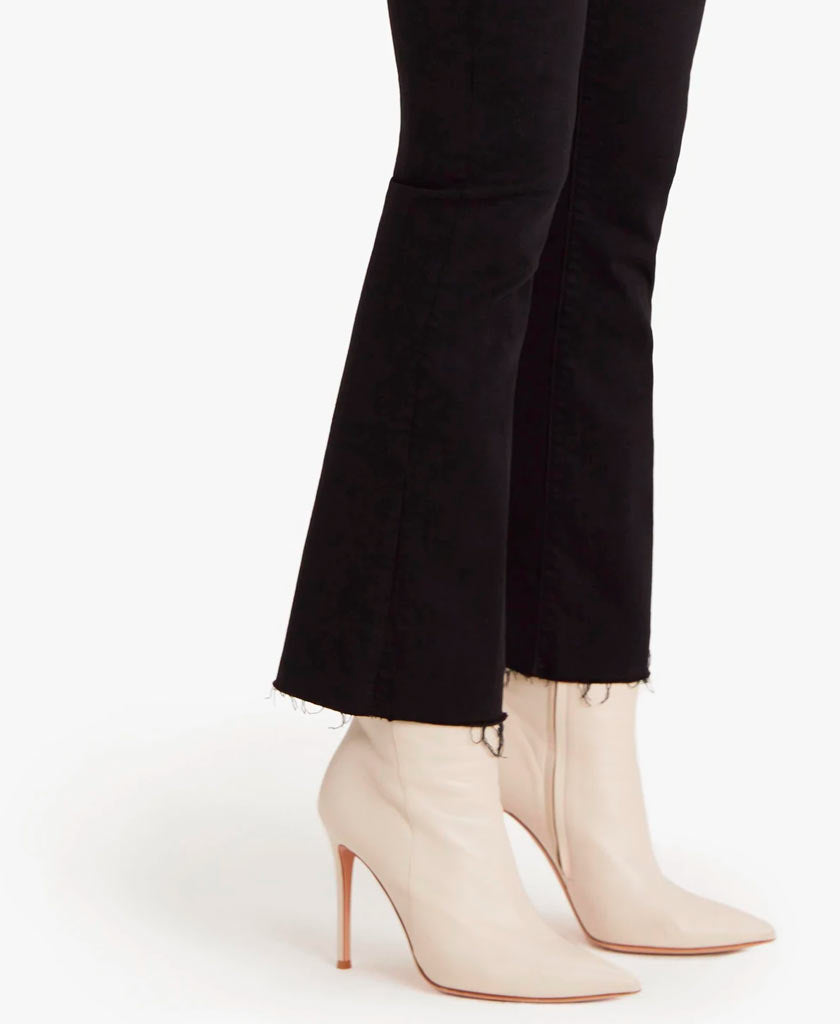 MOTHER The Hustler Ankle Fray Jeans - saraclausin