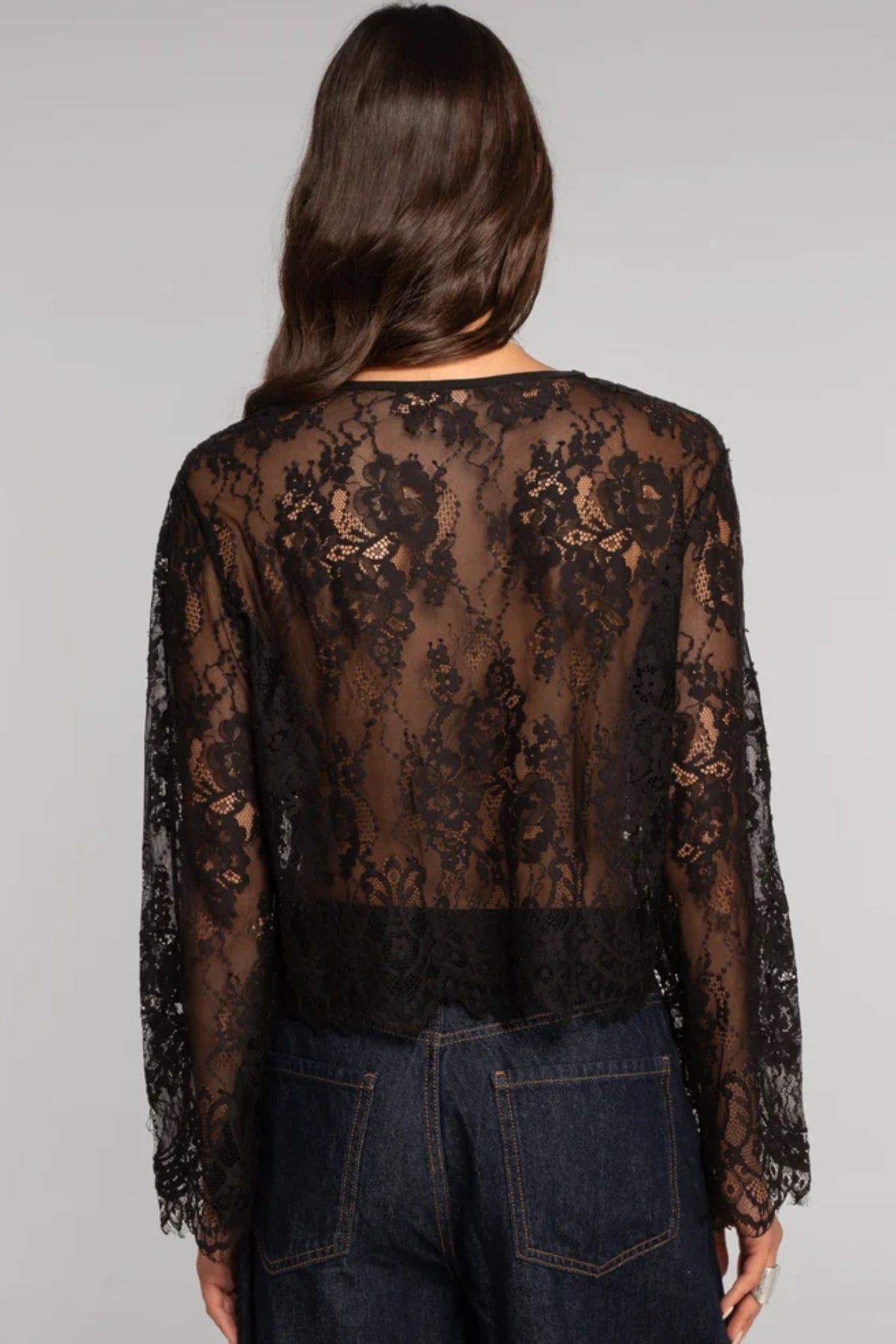 Allover Lace Top