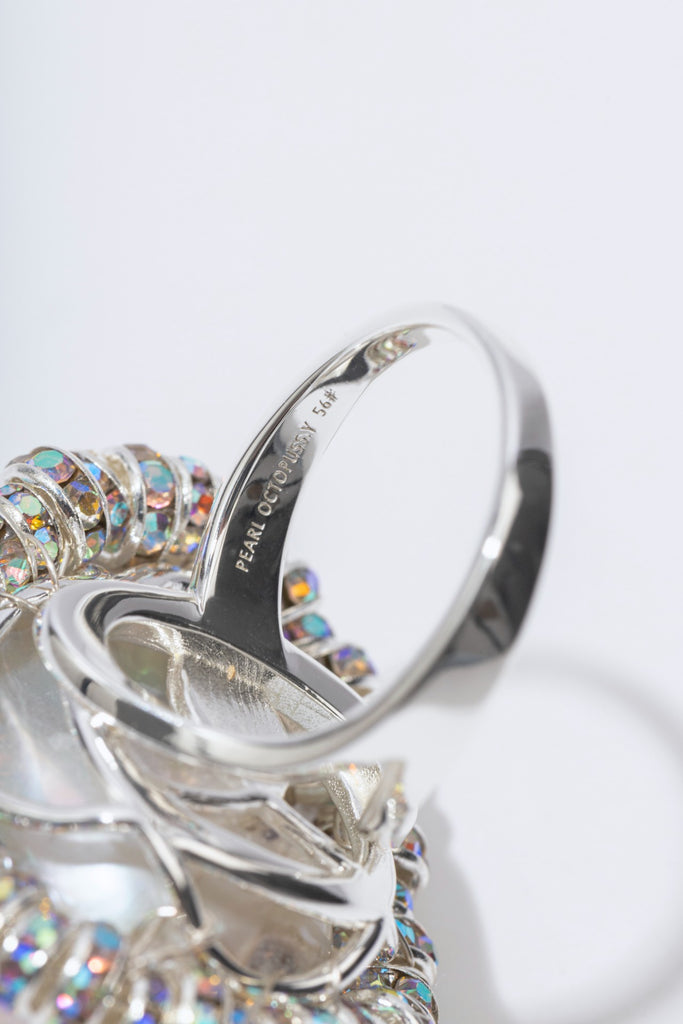 Baroque Diamond  Ring